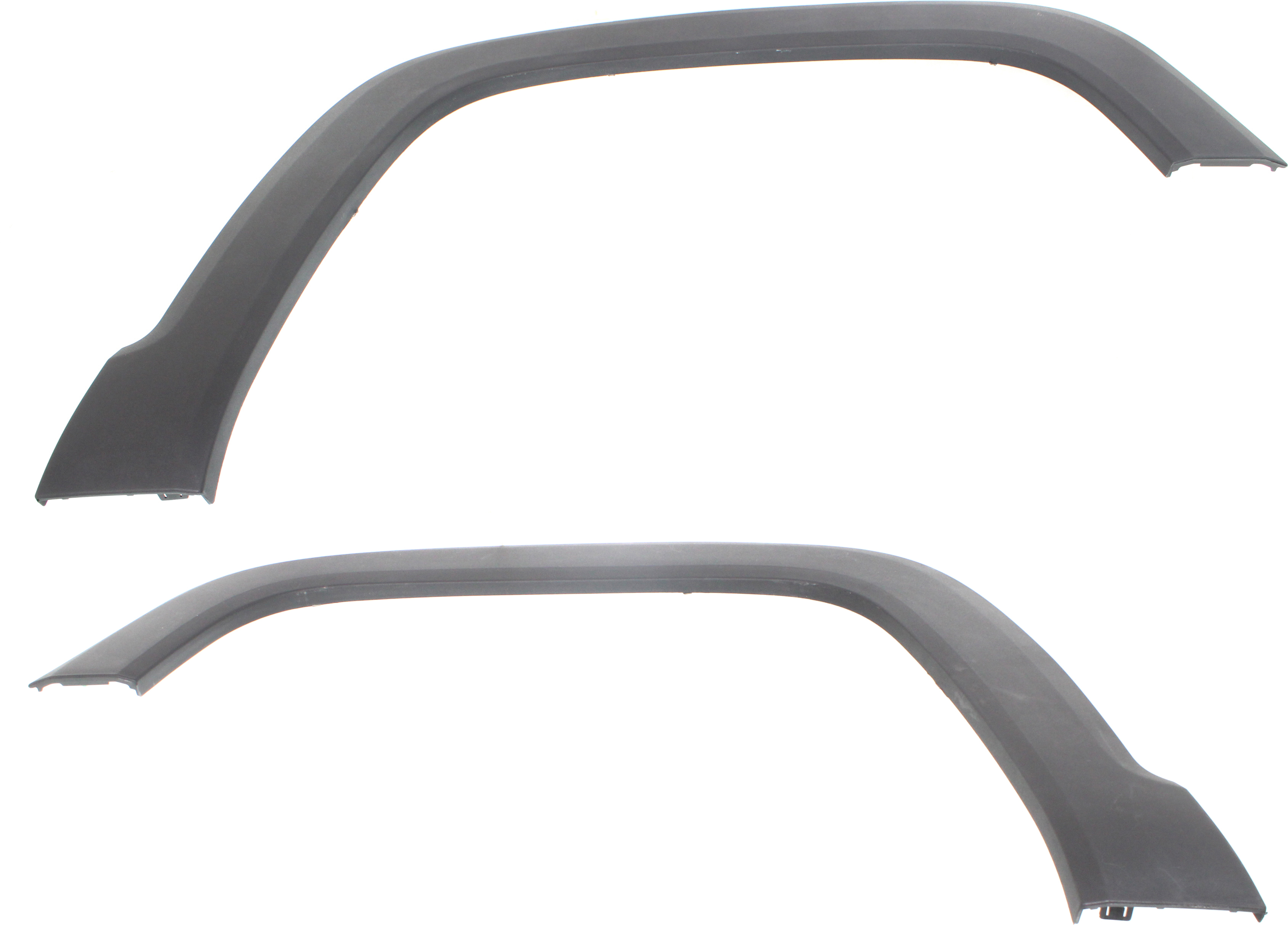 AM RENEGADE 15-23 FRONT WHEEL OPENING MOLDING RH AND LH Textured Dark Gray CAPA SKU SET RJ22130005Q Partslink CH1290113C CH1291113C OEM 6TB74LXHAA 5XB64LXHAA 6TB75LXH