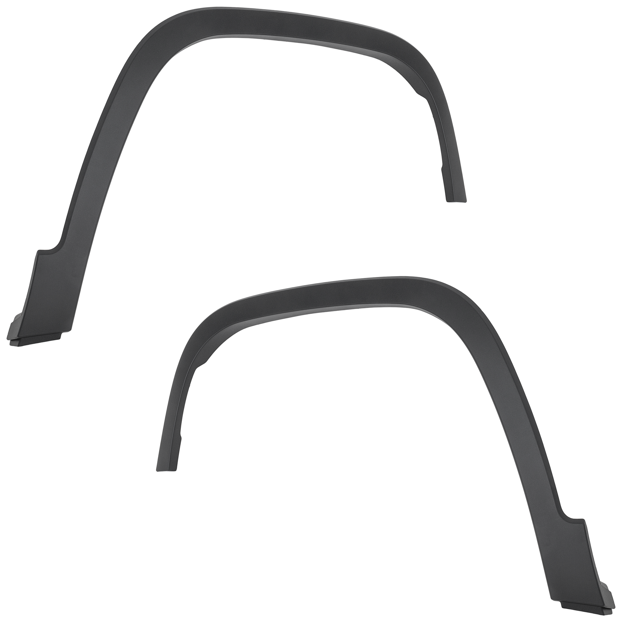AM CHEROKEE 19-23 FRONT WHEEL OPENING MOLDING RH AND LH Textured Black Latitude Latitude Plus Limited North Overland Sport Models SKU SET RJ22130011 Partslink CH1291120 CH1290120 OEM 68315994AD 68315995AD
