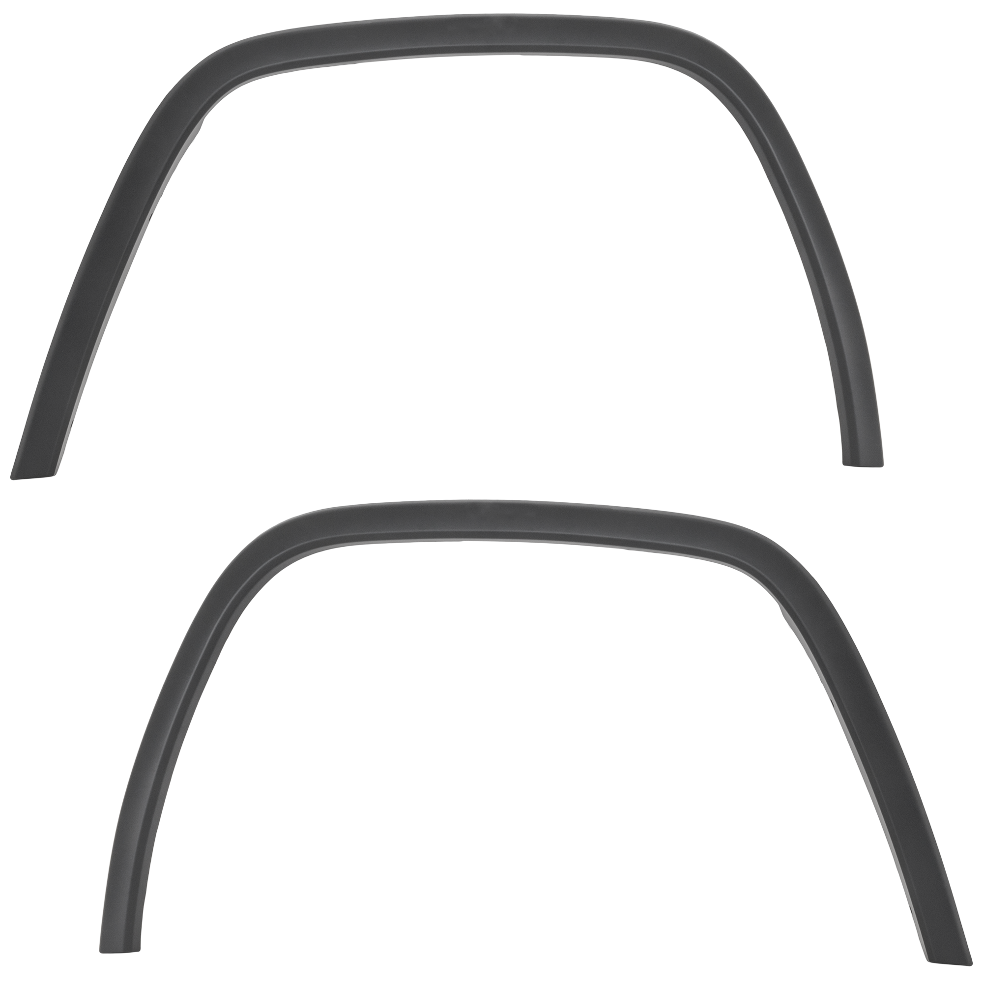 AM GRAND CHEROKEE 17-22 FRONT WHEEL OPENING MOLDING RH AND LH Primed Black Paint To Match Laredo Trailhawk 80th Anniversary Limited w o Limited X pkg Models SKU SET RJ22130015 Partslink CH1291125 CH1290125 OEM 5XT66TZZAB 5XT67TZZAB