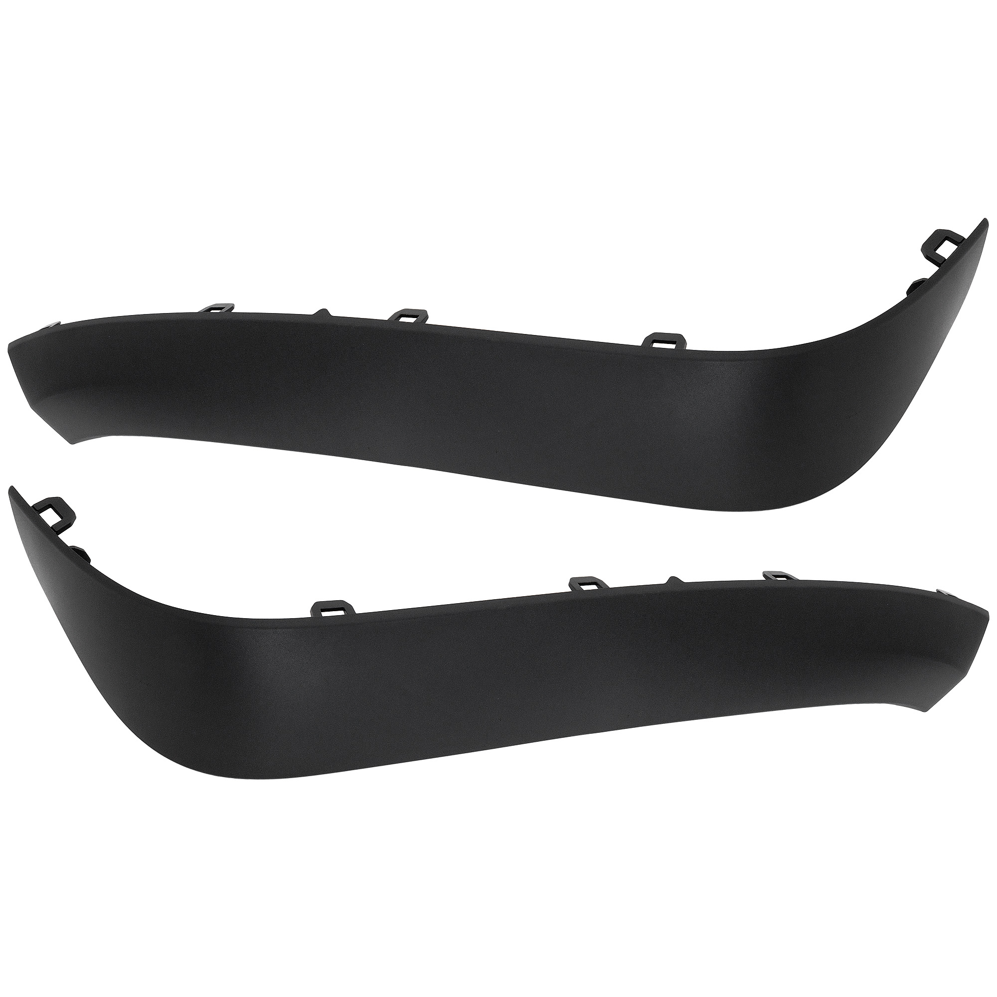AM CHEROKEE 14-18 FRONT WHEEL OPENING MOLDING RH AND LH OE Style Textured Black Trailhawk Model SKU SET RJ22130019 Partslink CH1291127 CH1290127 OEM 1YW28RXFAD 1YW29RXFAD