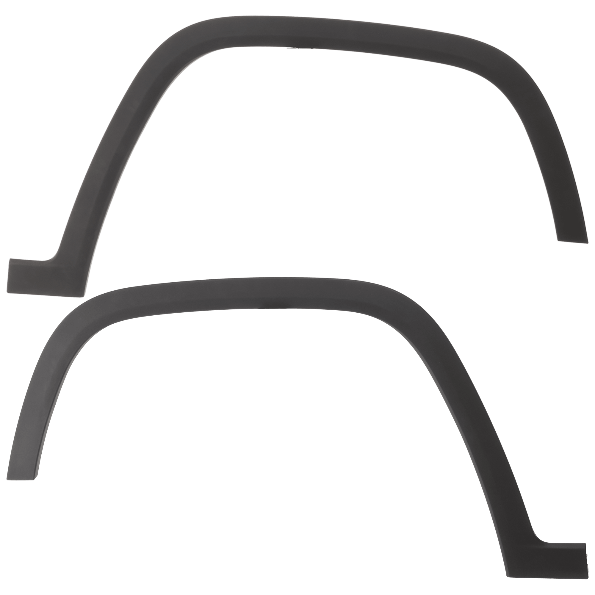 AM GRAND CHEROKEE L 21-24 GRAND CHEROKEE 22-24 FRONT WHEEL OPENING MOLDING RH AND LH Textrured Black SKU SET RJ22130023 Partslink CH1290130 CH1291130 OEM 6PZ80GXHAD 6PZ81GXHAD