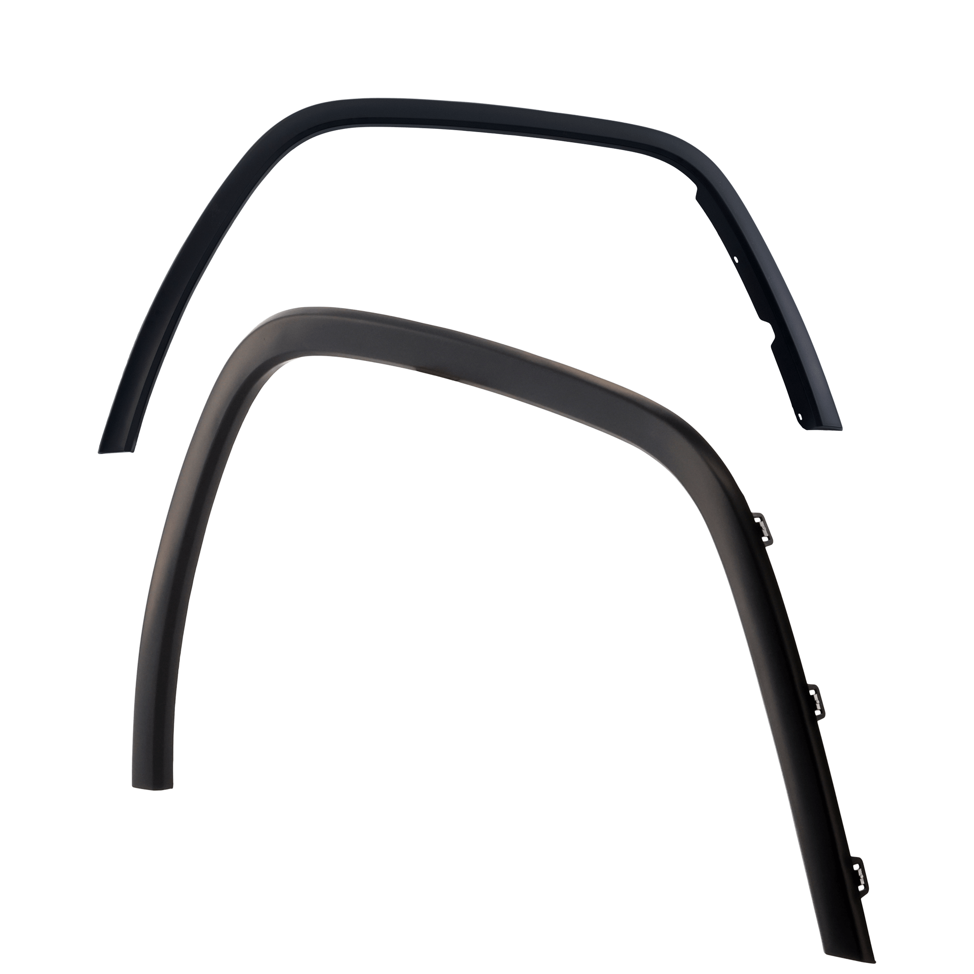 AM GRAND CHEROKEE 14-16 FRONT WHEEL OPENING MOLDING RH AND LH Primed w o Limited X Package Laredo Limited Overland Models SKU SET RJ22130025 Partslink CH1290124 CH1291124 OEM 5QJ75TZZAA 5QJ76TZZAA