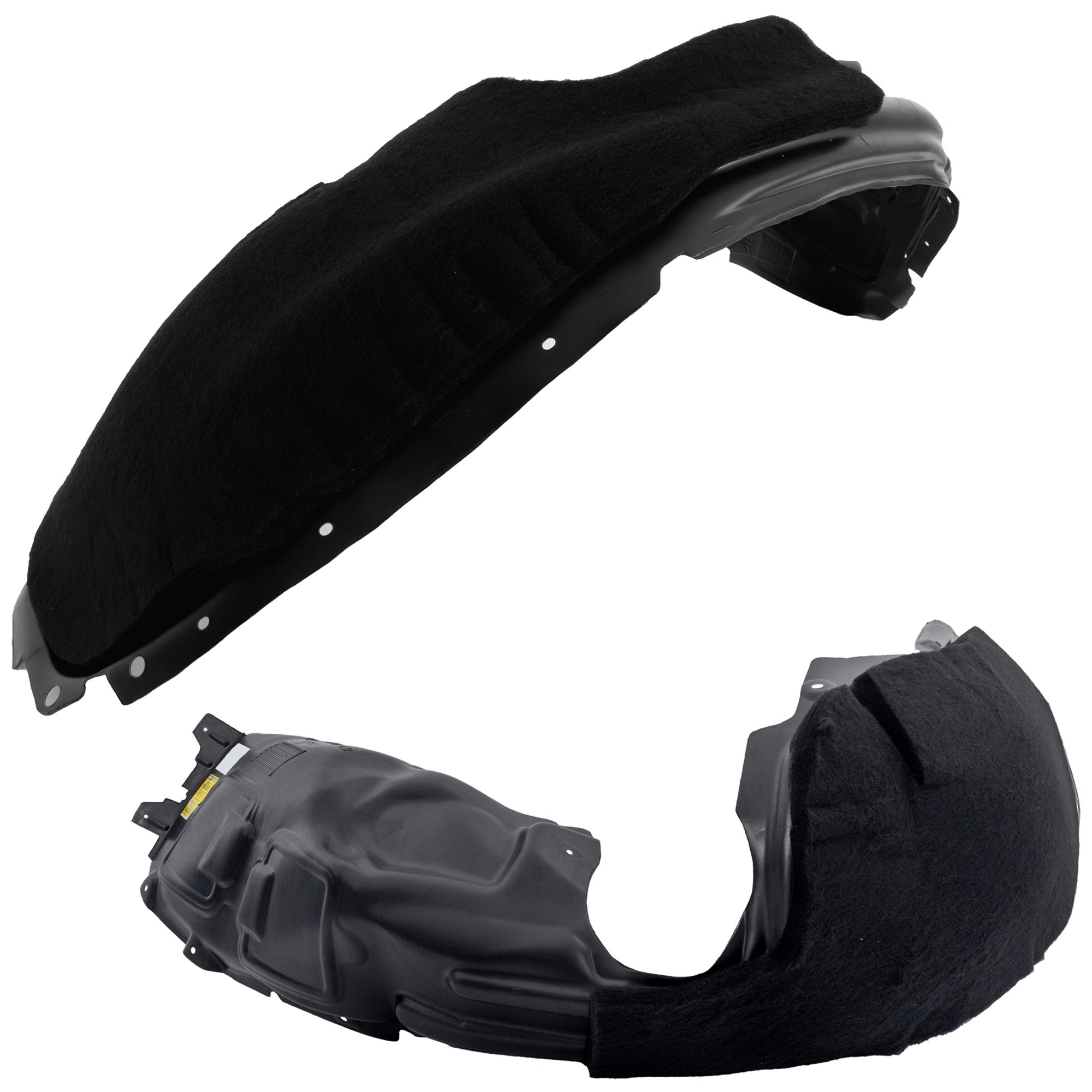 AM CHEROKEE 14-18 FRONT FENDER LINER RH AND LH Plastic Vacuum Form w or w o Off Road Package Type 2 CAPA SKU SET RJ22210001-1Q Partslink CH1248182C CH1249181C CH1249182C OEM 68209681AD 68209688AE 68209680