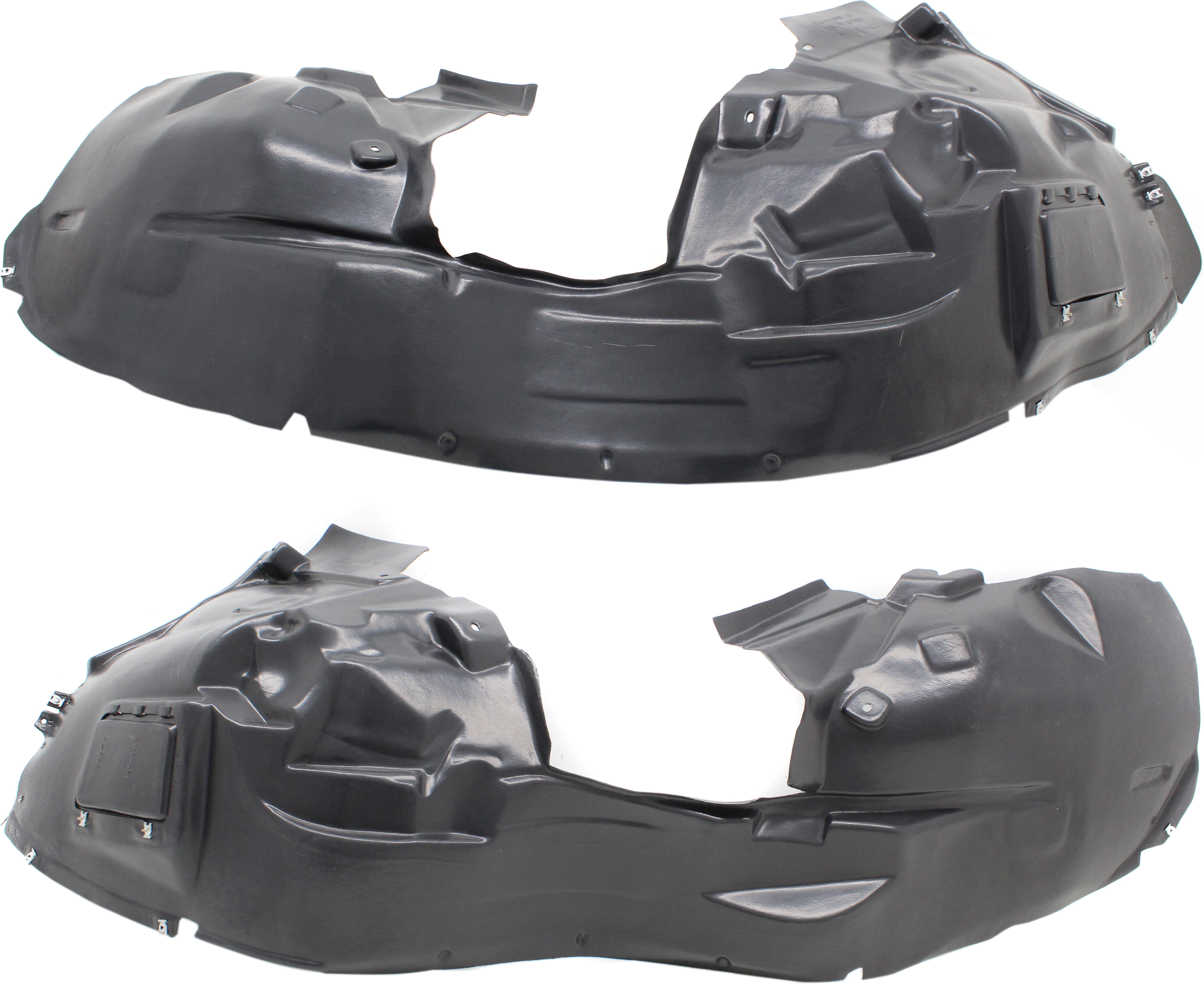 AM RENEGADE 15-18 FRONT FENDER LINER RH AND LH Latitude Limited North Sport Models SKU SET RJ22210005 Partslink CH1248183 CH1249183 OEM 68254966AA PFM 68254968AA PFM