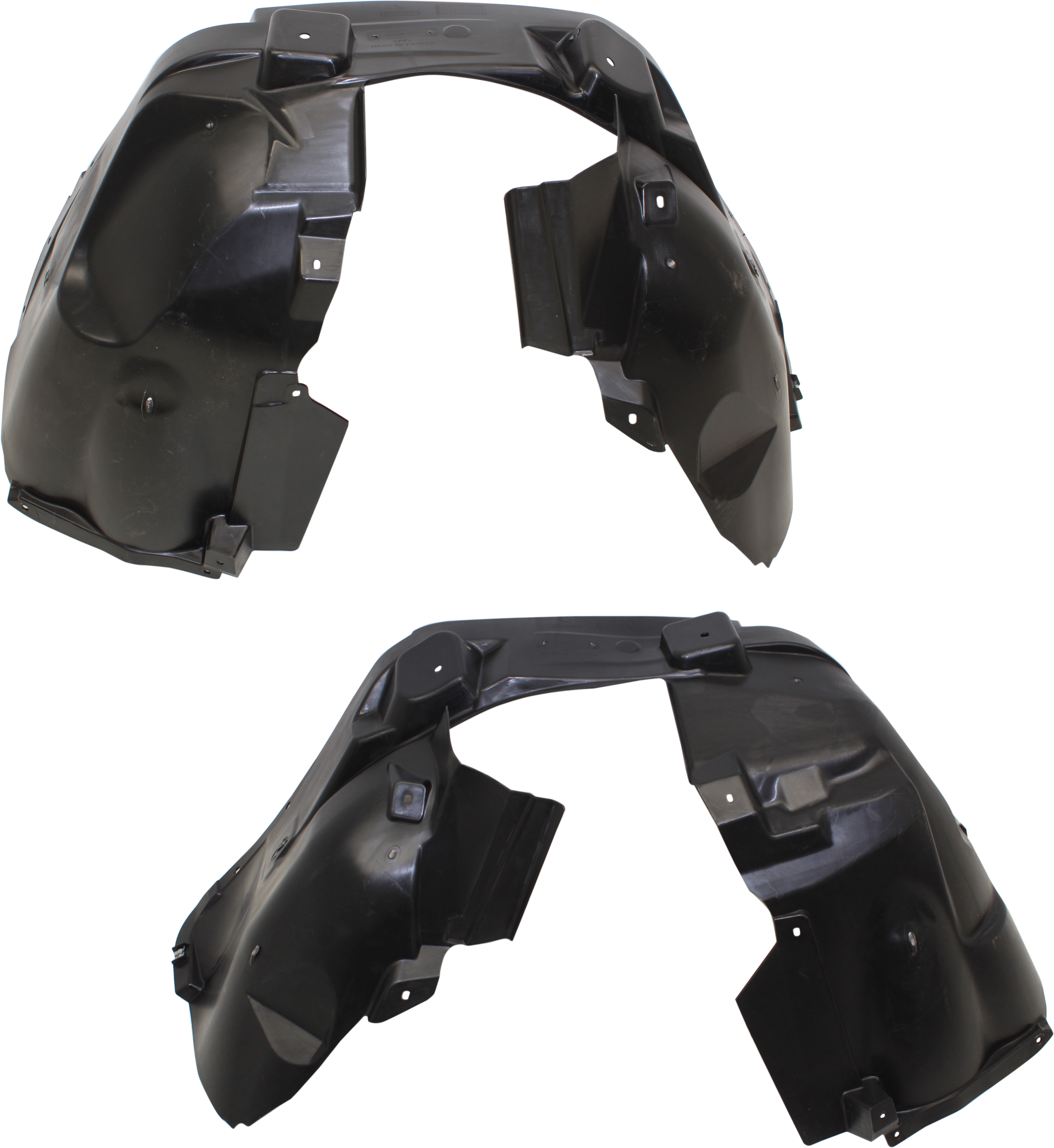 AM COMPASS 17-24 FRONT FENDER LINER RH AND LH Polypropylene Injection Form MP SKU SET RJ22210015 Partslink CH1248189 CH1249189 OEM 68448352AA 68505034AA 55112698