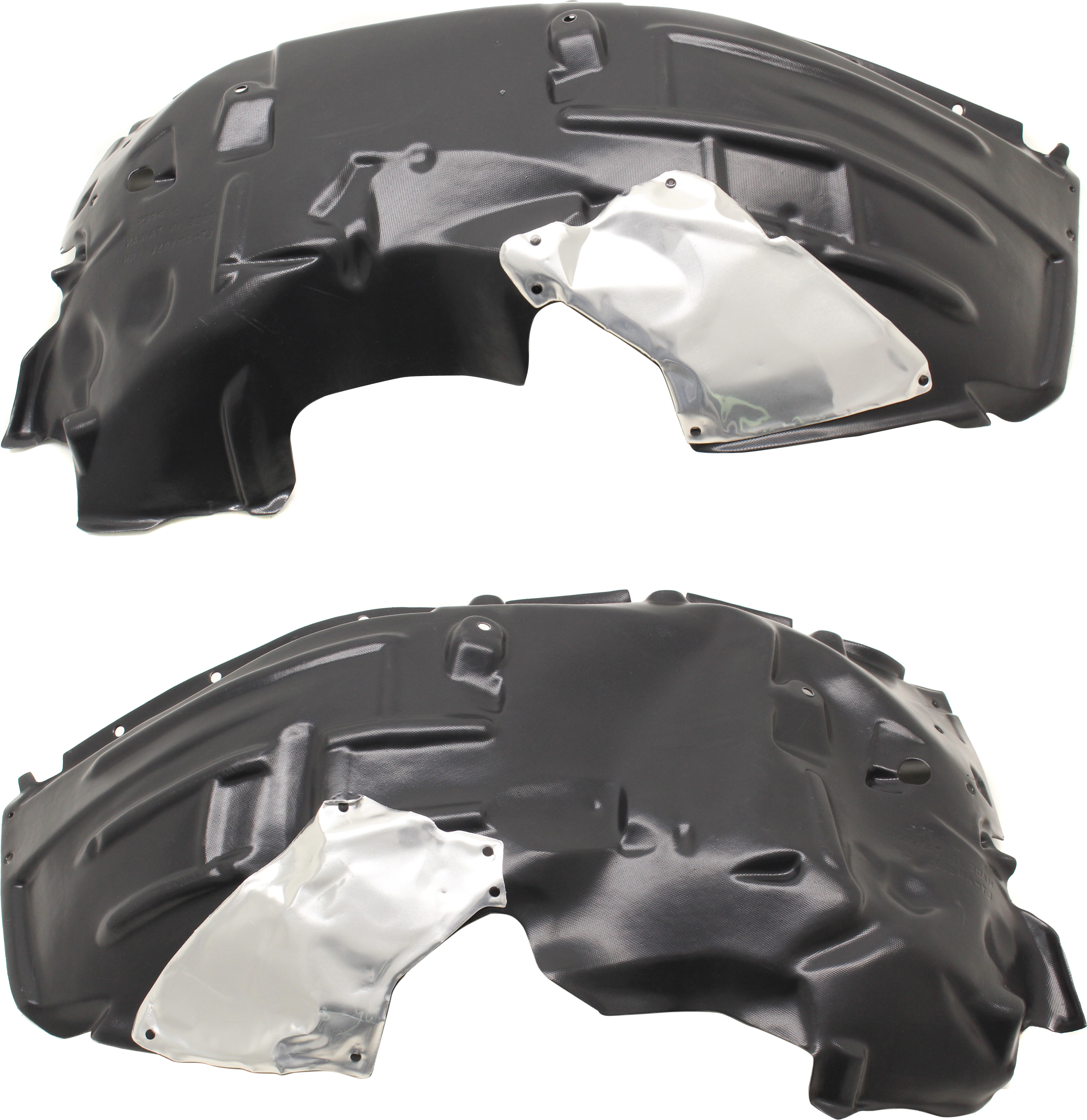 AM WRANGLER JL 18-25 GLADIATOR 20-25 FRONT FENDER LINER RH AND LH 80th Anniversary Sport Sport S Overland Models Plastic Vacuum Form SKU SET RJ22210017 Partslink CH1248198 CH1249198 OEM 68270814AD 68270814AB 68270815