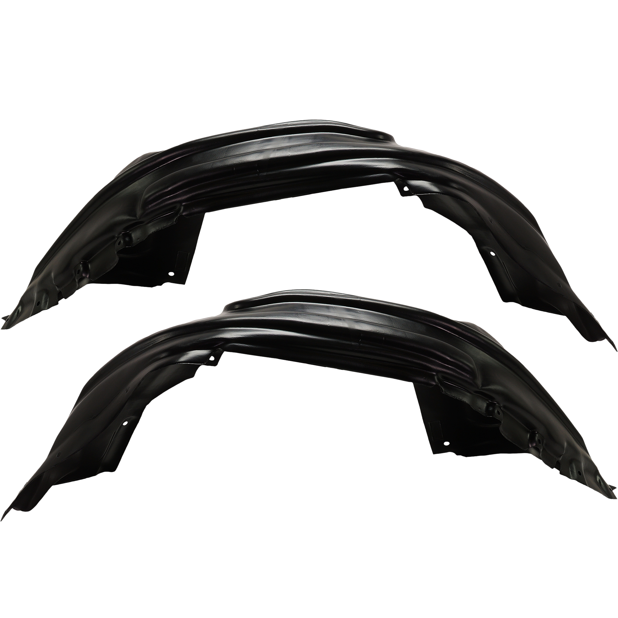 AM CHEROKEE 19-23 REAR FENDER RH AND LH Plastic Bracket CAPA SKU SET RJ22210021Q Partslink CH1249201C CH1248201C OEM 68287922AC 68287926AC 68287923