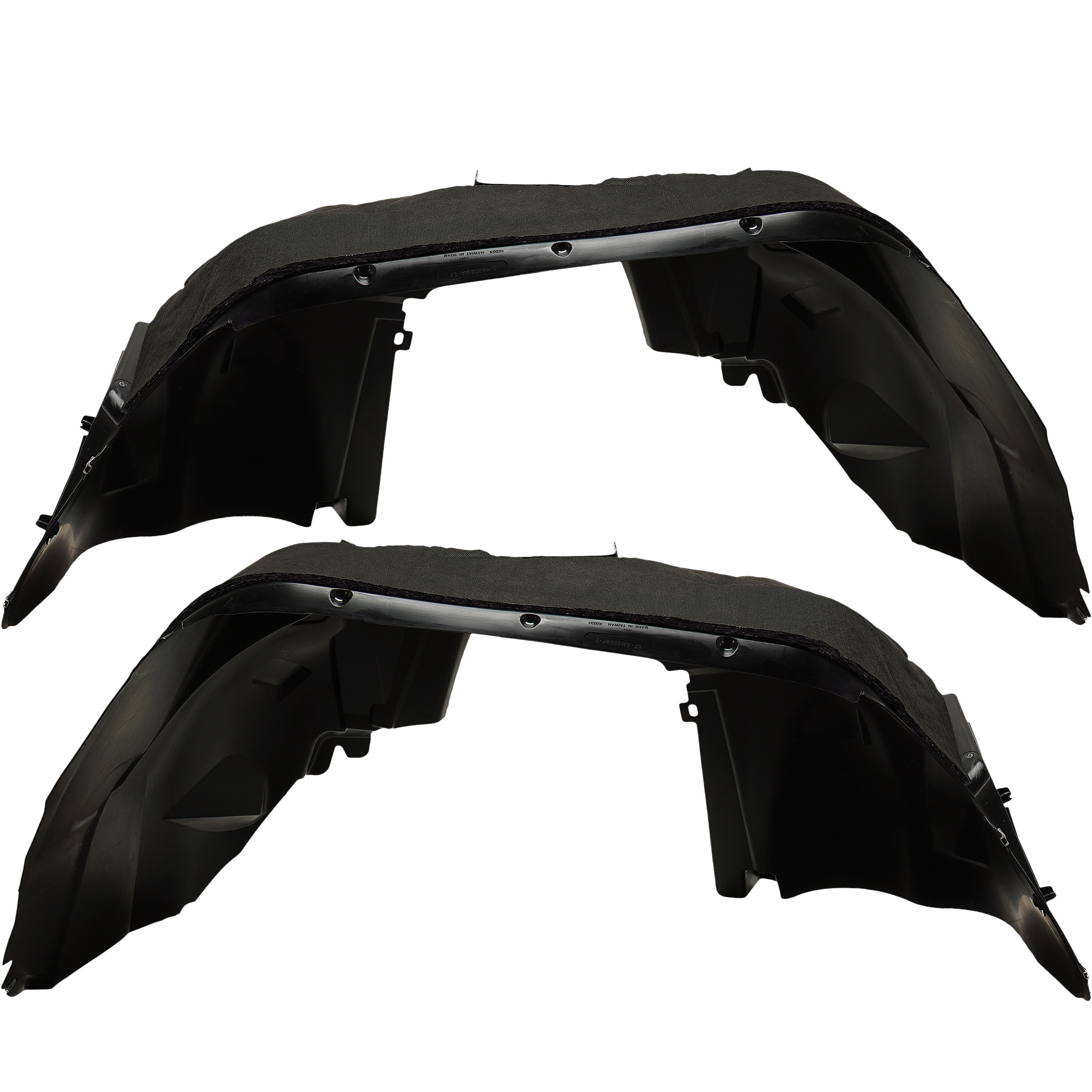 AM RENEGADE 19-23 FRONT FENDER LINER RH AND LH Upland Trailhawk Models CAPA SKU SET RJ22210027Q Partslink CH1249210C CH1248210C OEM 68439772AA 68439774AA
