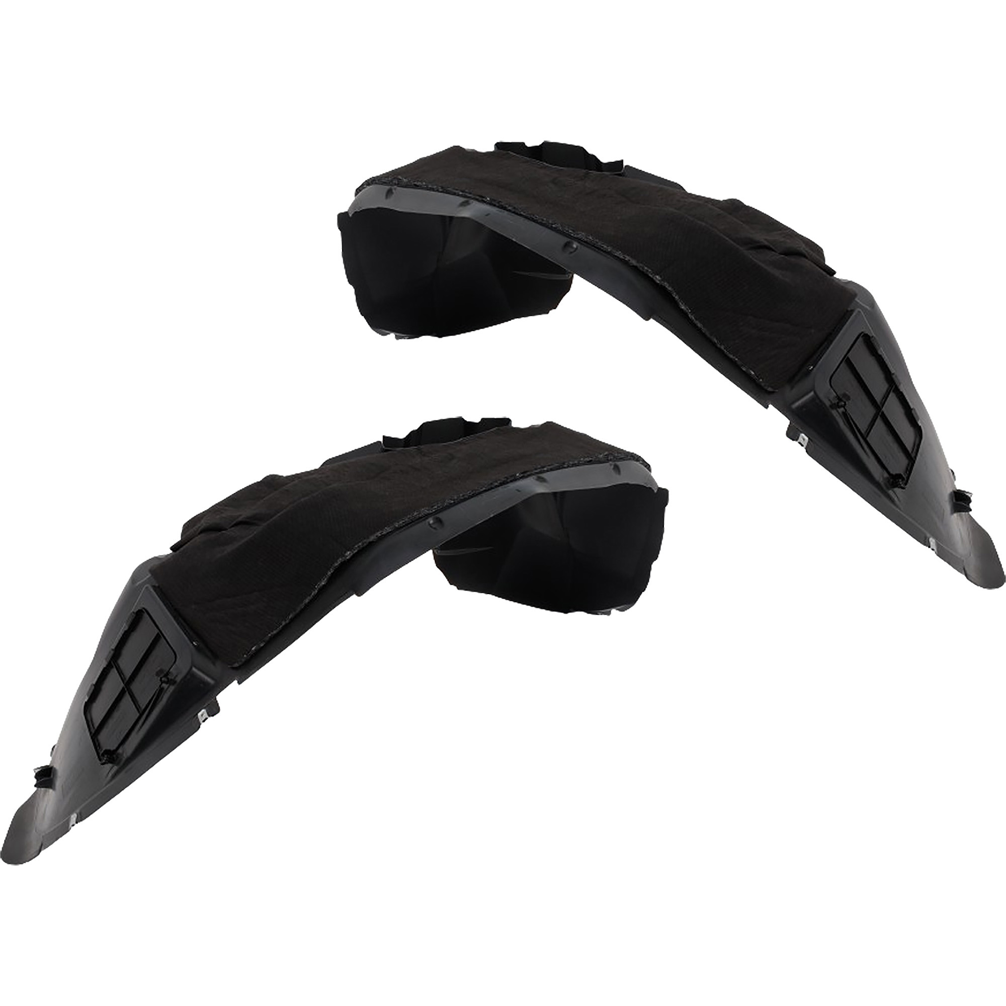 AM RENEGADE 19-23 FRONT FENDER LINER RH AND LH Type 2 w Insulation Foam Limited Latitude Sport North Altitude High Altitude 80th Anniversary Islander Jeepster Models SKU SET RJ22210029 Partslink CH1248216 CH1249216 OEM 68438806AA 68438808AA 68438807