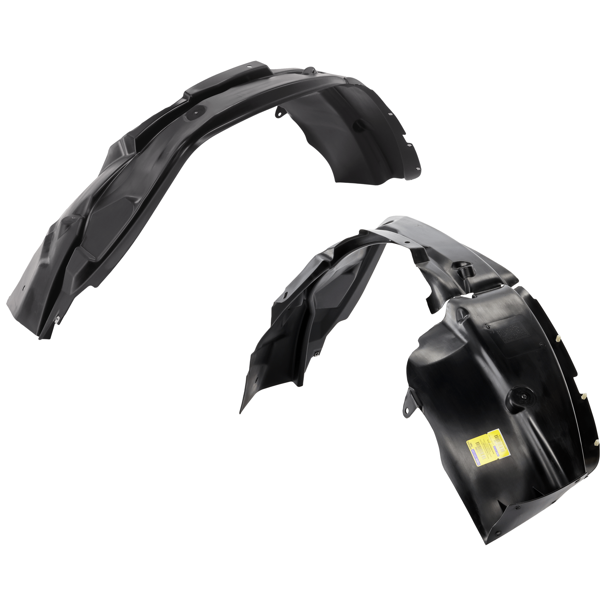 AM PATRIOT 11-17 FRONT FENDER LINER RH AND LH Plastic Injection Form CAPA SKU SET RJ22210041Q Partslink CH1248165C CH1249165C OEM 5182556AD 5182557AD