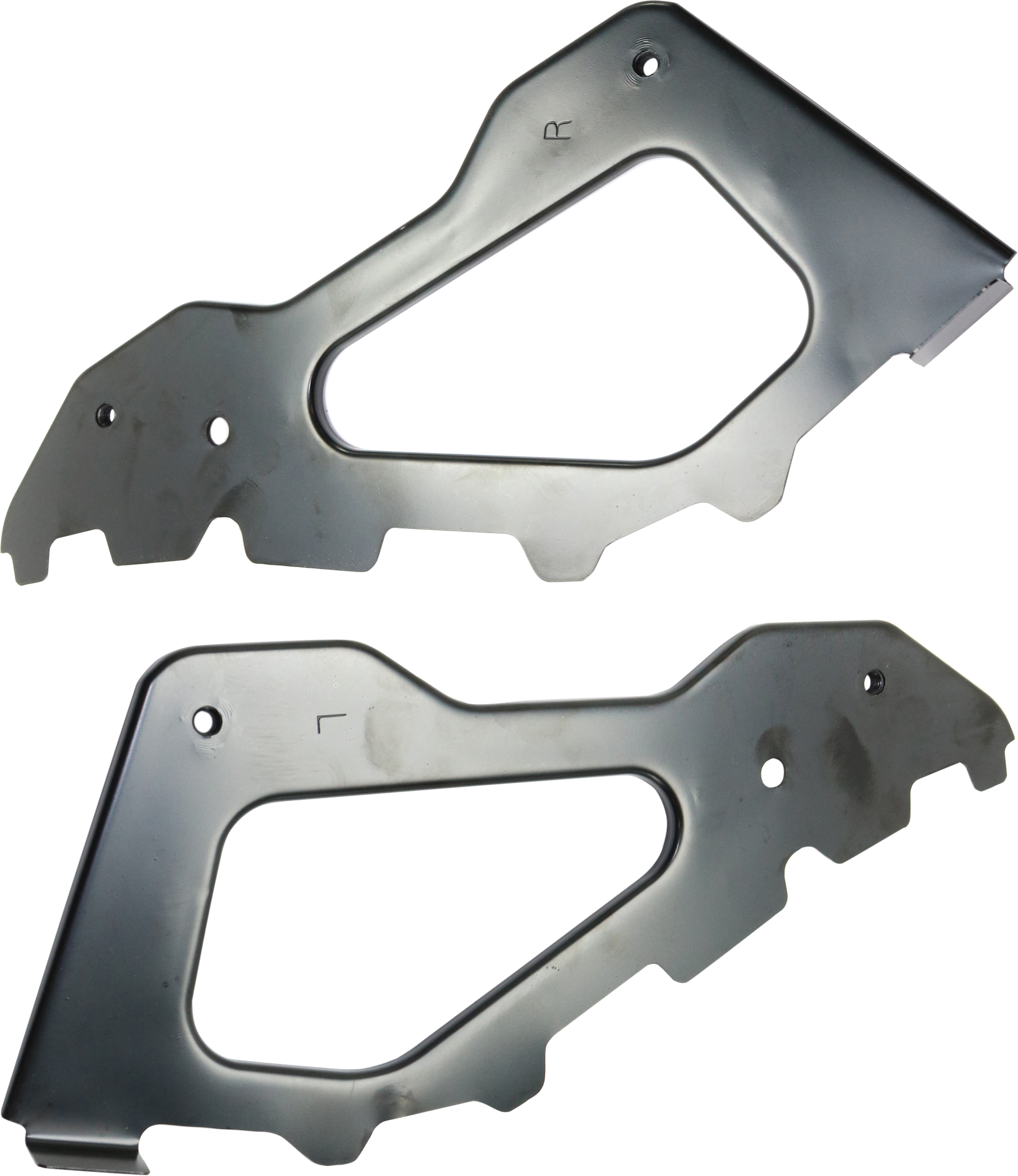 AM RENEGADE 15-23 FENDER SUPPORT RH AND LH Bracket SKU SET RJ22370001 Partslink CH1245108 CH1244108 OEM 68246358AA 68246371AA