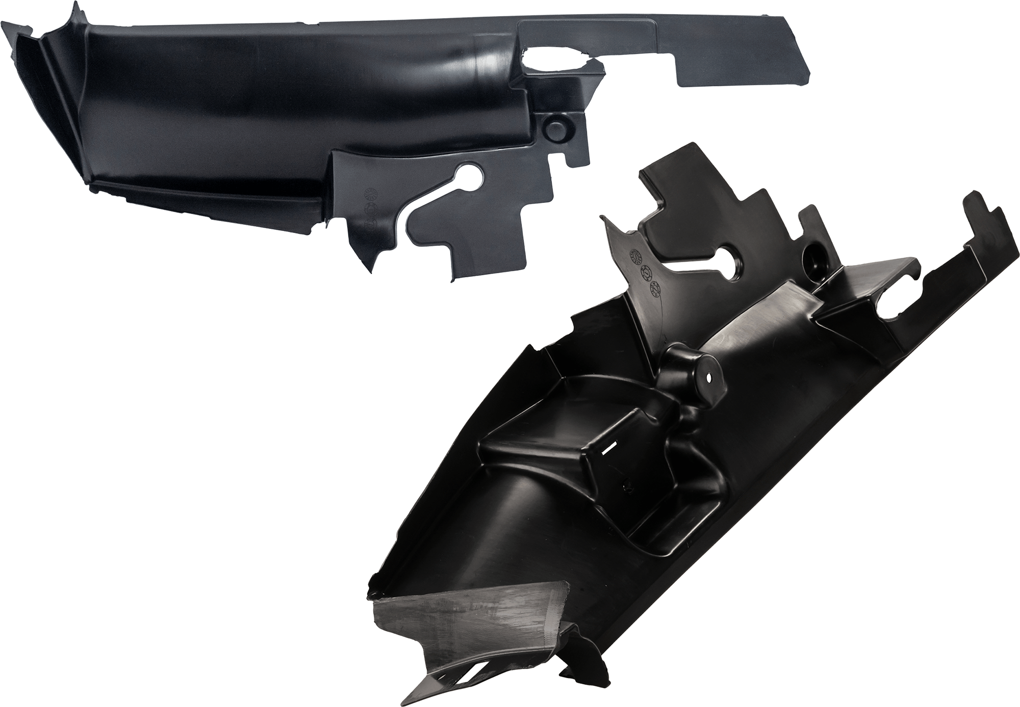 AM GRAND CHEROKEE 14-21 GRAND CHEROKEE WK 22-22 RADIATOR SUPPORT BAFFLE RH AND LH Seal 3.6L 6.2L Eng. SKU SET RJ25230003 Partslink CH1224107 CH1224108 OEM 68328708AA 68223550AA 68328709