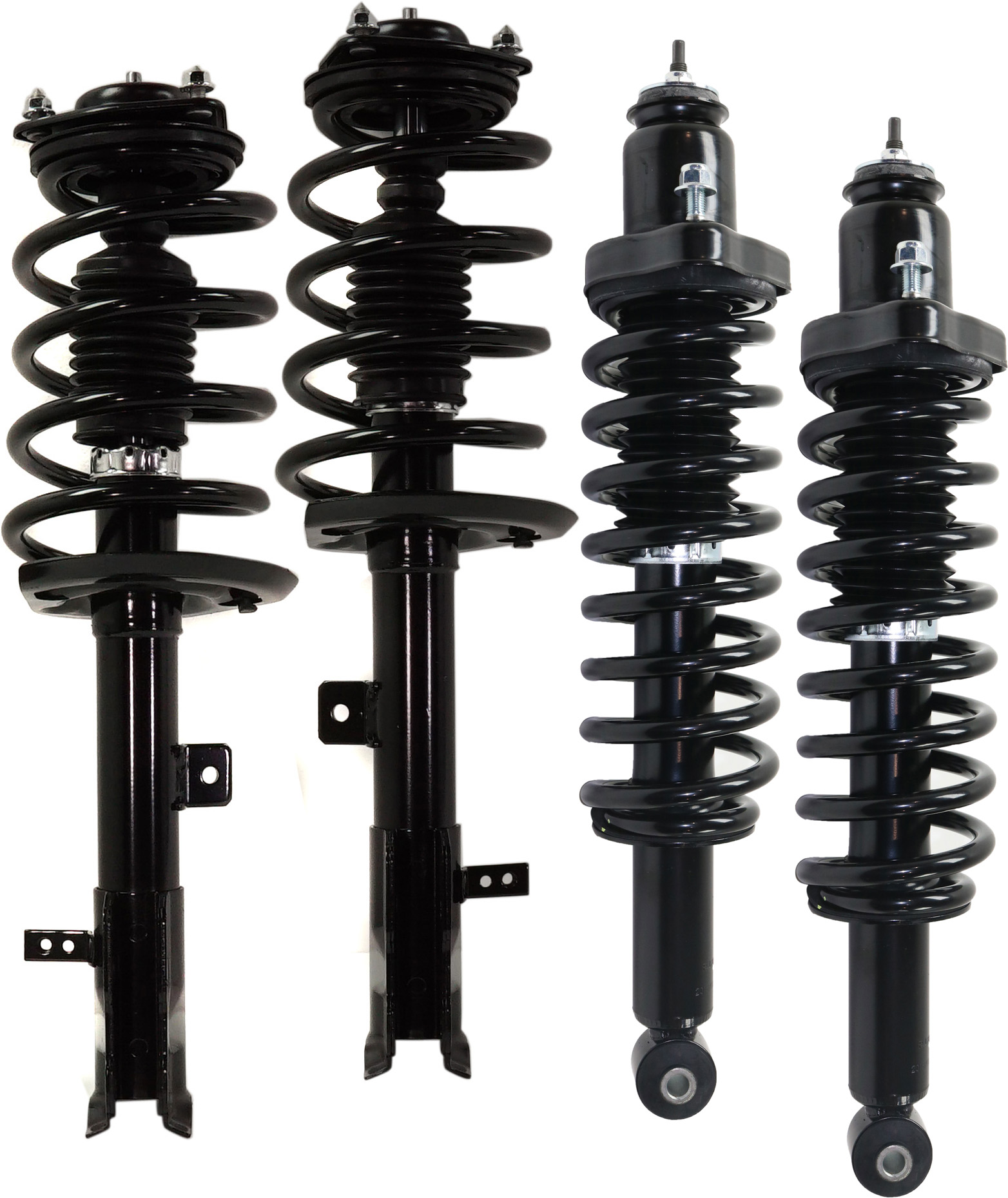 AM PATRIOT 07-10 COMPASS 09-10 FRONT AND REAR FULLY LOADED STRUT RH AND LH Set of 4 SKU SET RJ28050007-4 A OEM 2701552543 LS3381042B 5272718A