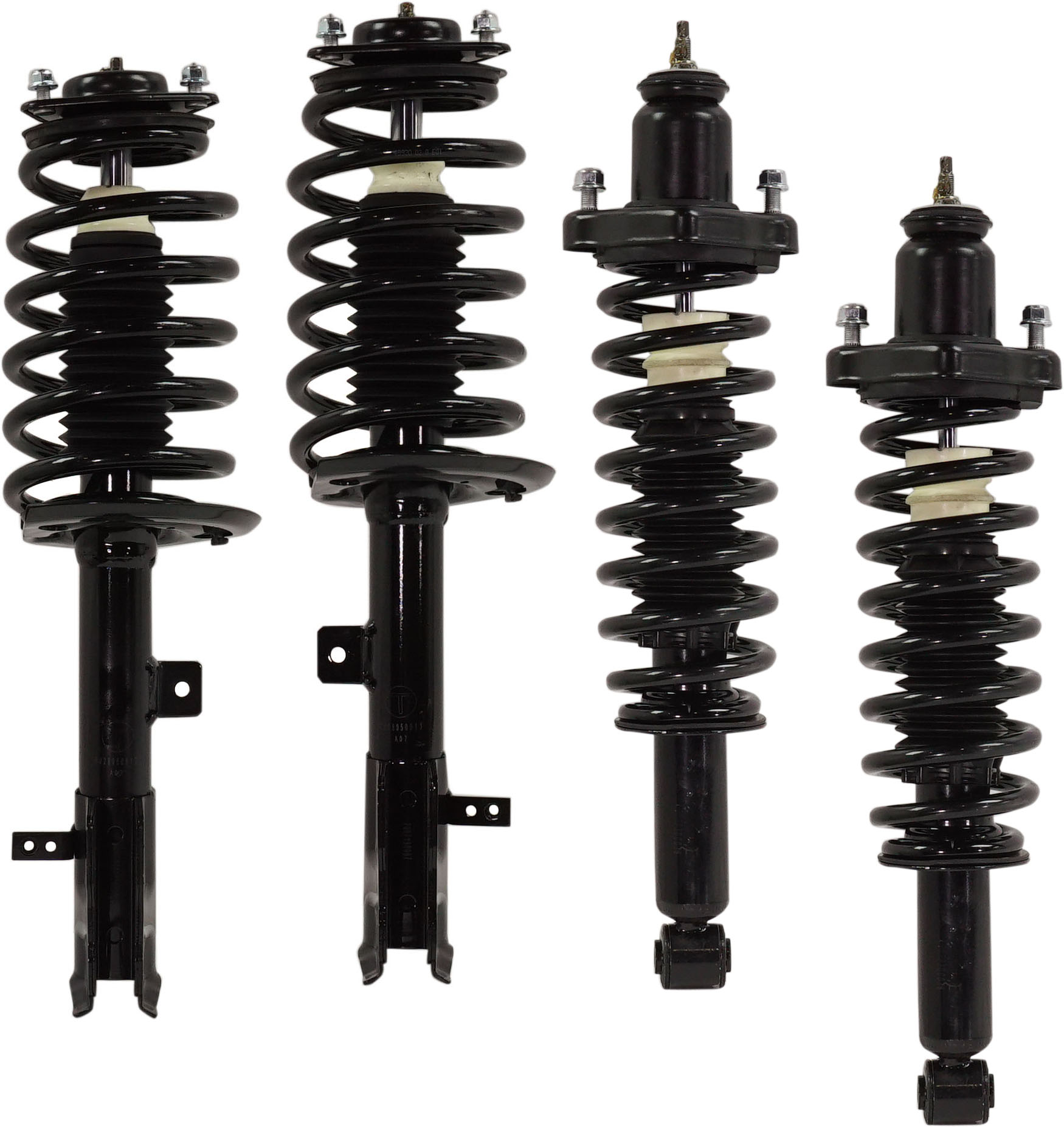AM PATRIOT 11-17 COMPASS 12-17 FRONT AND REAR FULLY LOADED STRUT RH AND LH Set of 4 SKU SET RJ28050011-4 OEM 5168163AD SR4536-5168163AB SR4
