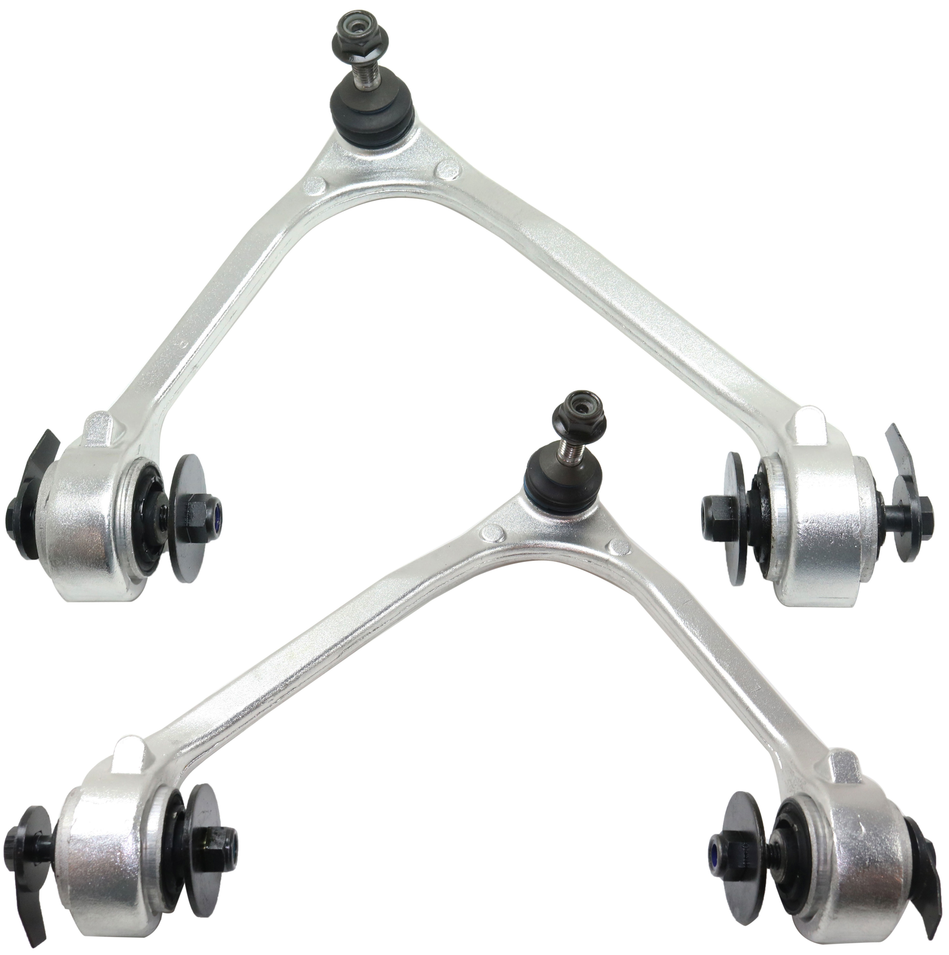 AM XF 09-15 XFR 10-15 FRONT CONTROL ARM RH AND LH Upper w Ball Joint and Bushing SKU SET RJ28150003 OEM C2Z29115 XR857652 C2Z29117 XR8