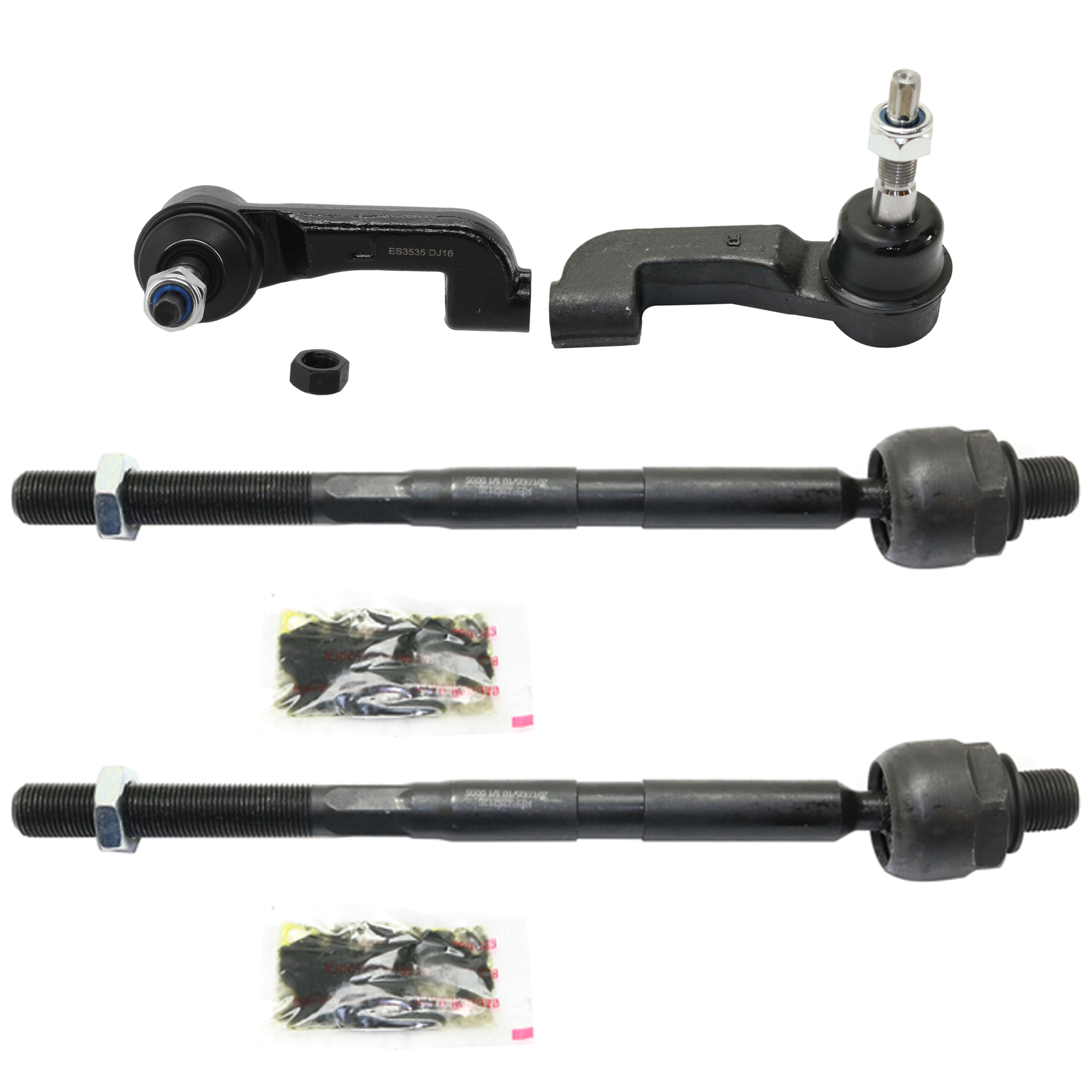AM LIBERTY 06-07 FRONT TIE ROD RH AND LH Inner and Outer SKU SET RJ28210007-4A OEM 45A1341 ES4632-4012359-6125803