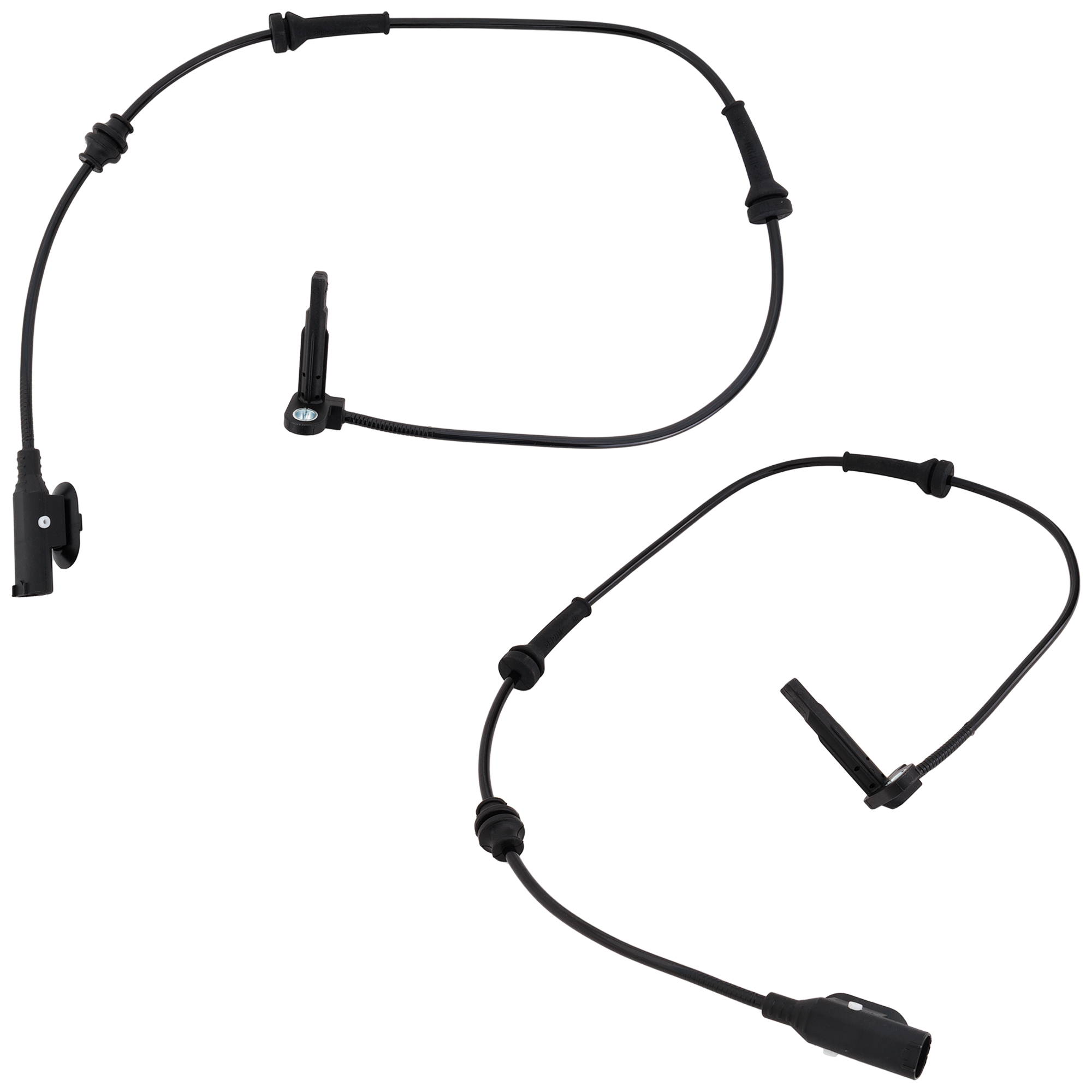 AM CHEROKEE 16-20 FRONT ABS SPEED SENSOR RH AND LH w Off Road Suspension Wheel Mounted SKU SET RJ31080016-2 OEM 5S15994-68217205AB 68217205AC