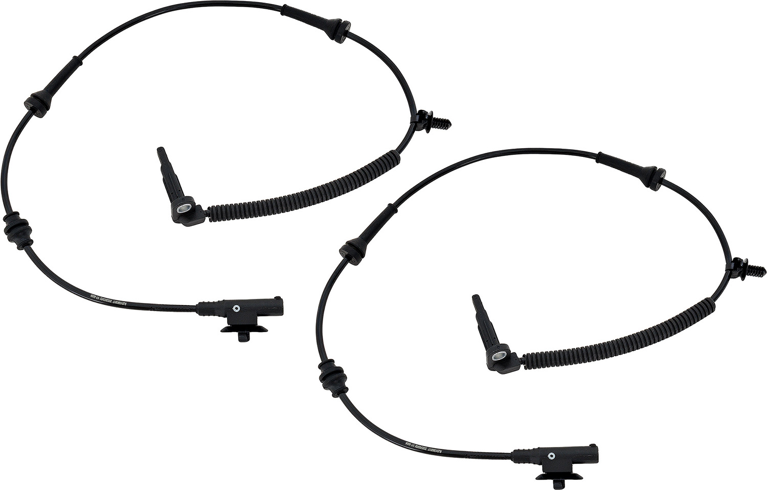 AM CHEROKEE 16-20 FRONT ABS SPEED SENSOR RH AND LH w Standard Suspension Wheel Mounted SKU SET RJ31080017-2 OEM 533176-2ABS3005-5S13956-681418