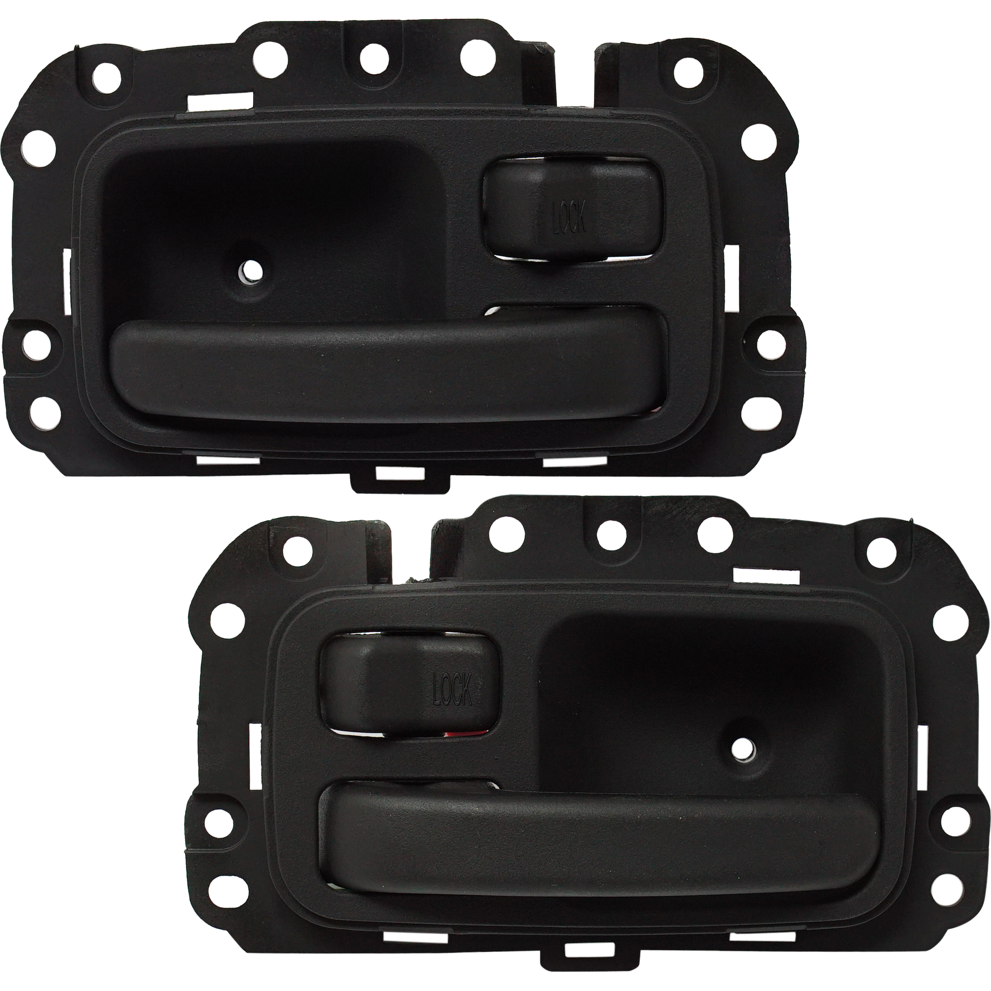 AM CHEROKEE 97-01 FRONT INTERIOR DOOR HANDLE RH AND LH Textured Black =REAR SKU SET RJ46220003A OEM 55076054AB 55076055AB