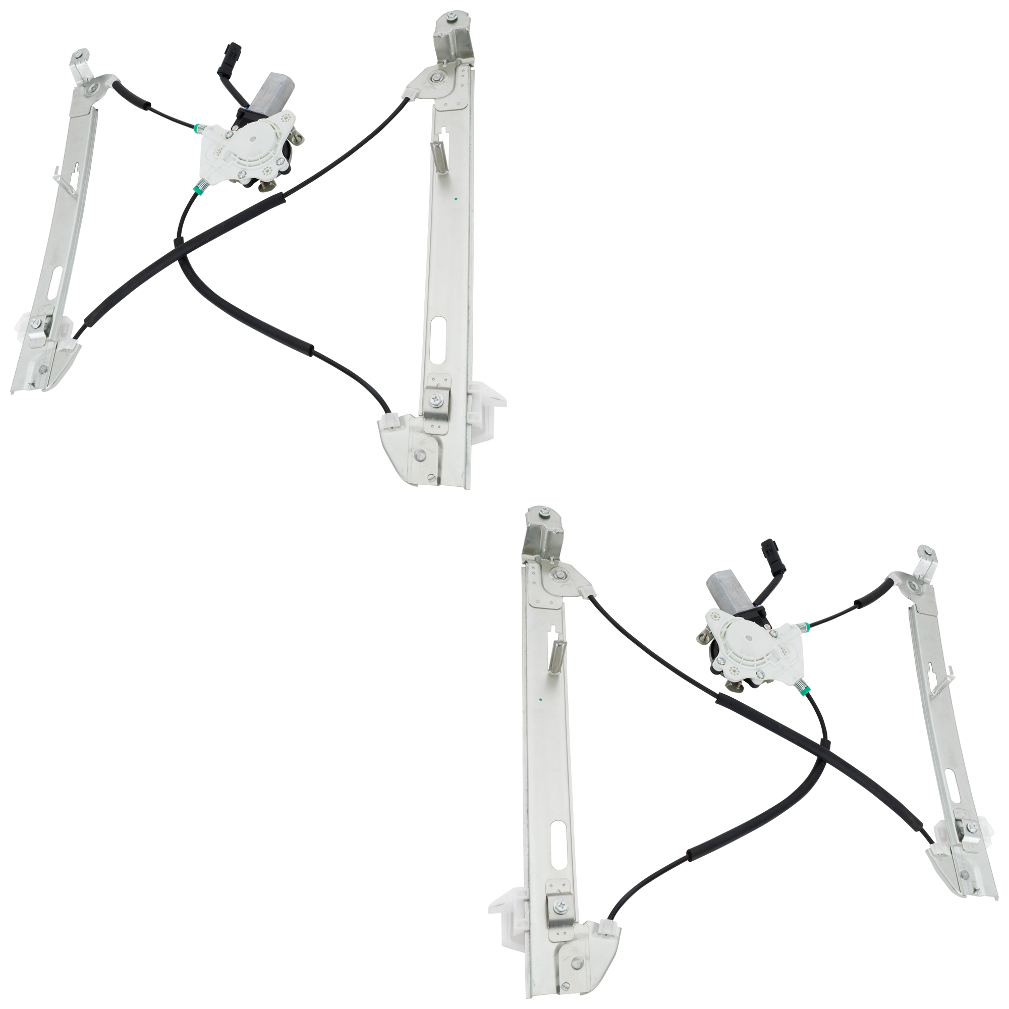 AM COMPASS 07-17 FRONT WINDOW REGULATOR RH AND LH Power w Motor SKU SET RJ46290007 OEM 68002896AA PFM 68002897AA PFM