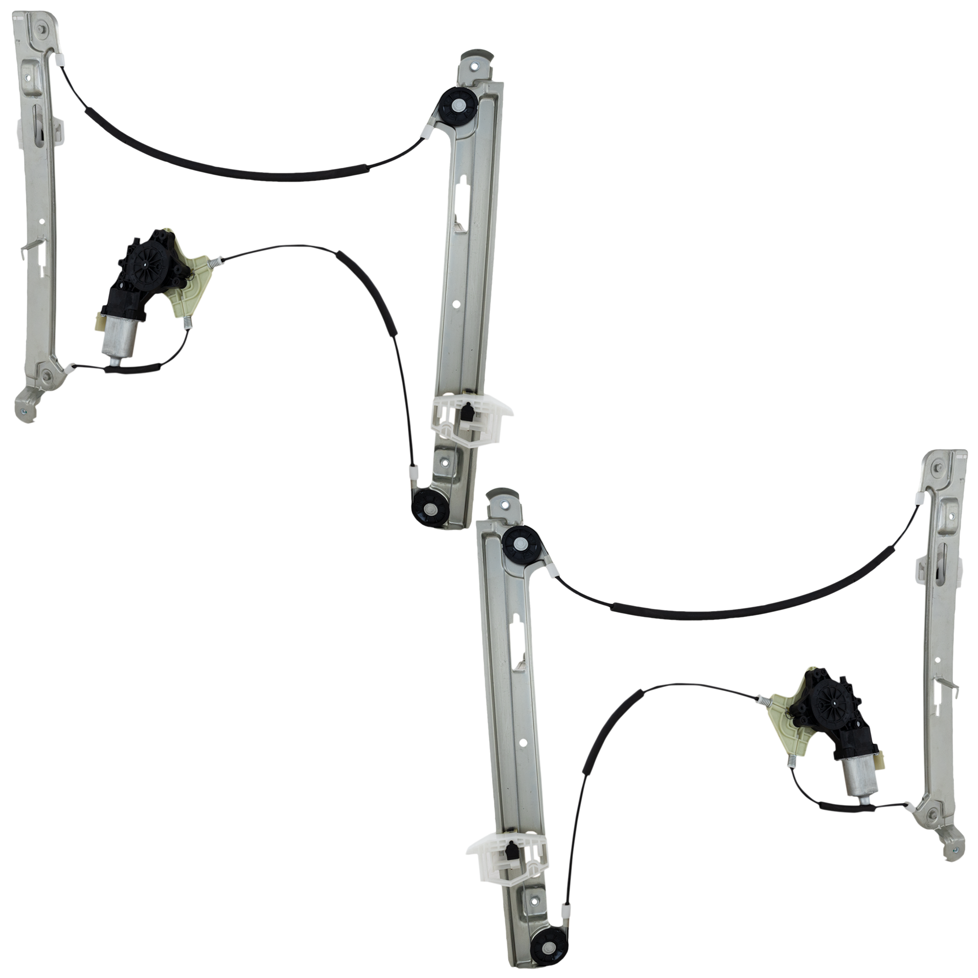 AM PATRIOT 07-17 FRONT WINDOW REGULATOR RH AND LH Power w Motor SKU SET RJ46290019 OEM 68004422AA PFM 68004423AA PFM