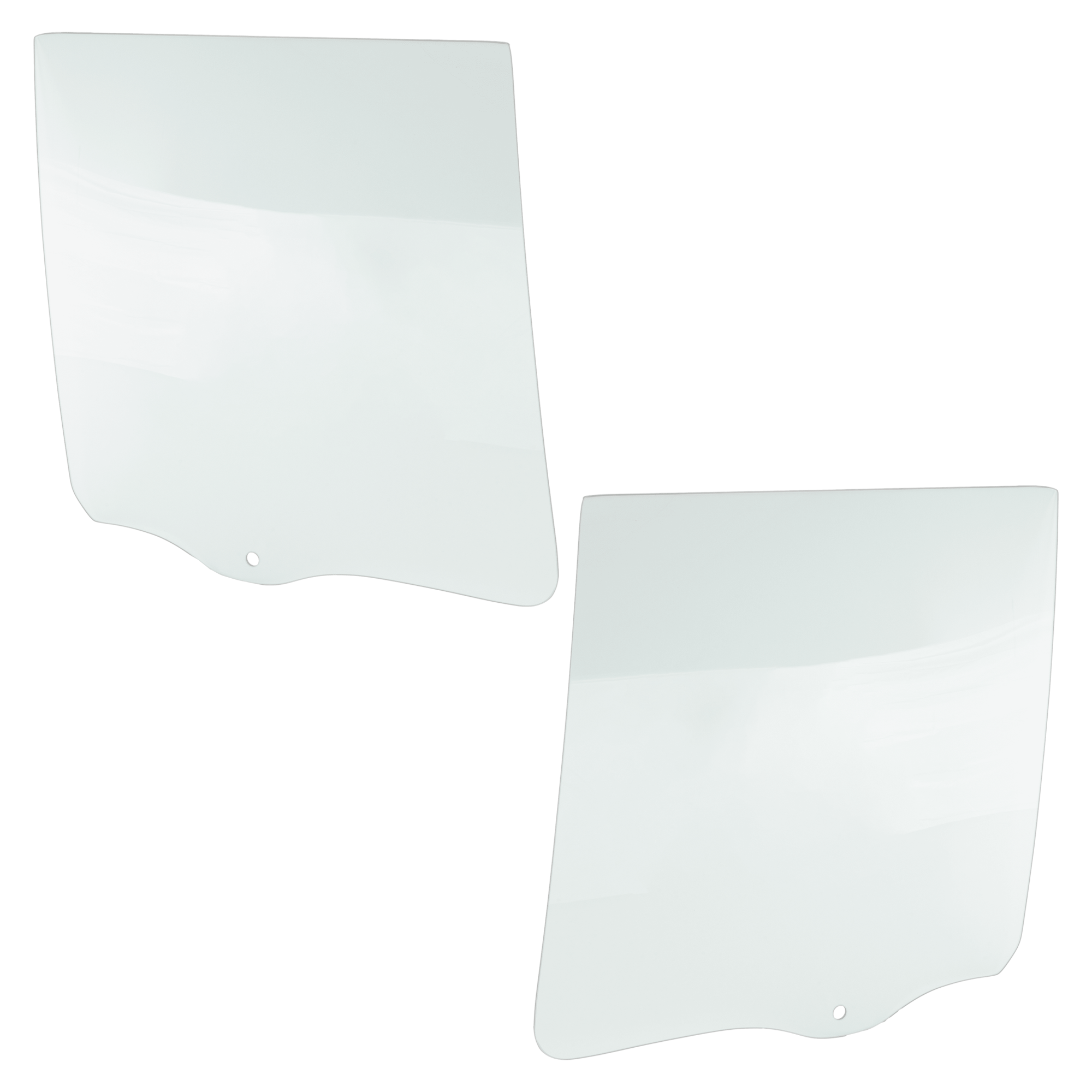 AM JEEP CHEROKEE 84-96 COMANCHE 86-92 FRONT DOOR GLASS RH AND LH Green Tint Cherokee Wagoneer 4 Door SKU SET RJ48010005 OEM 55000576-55000577