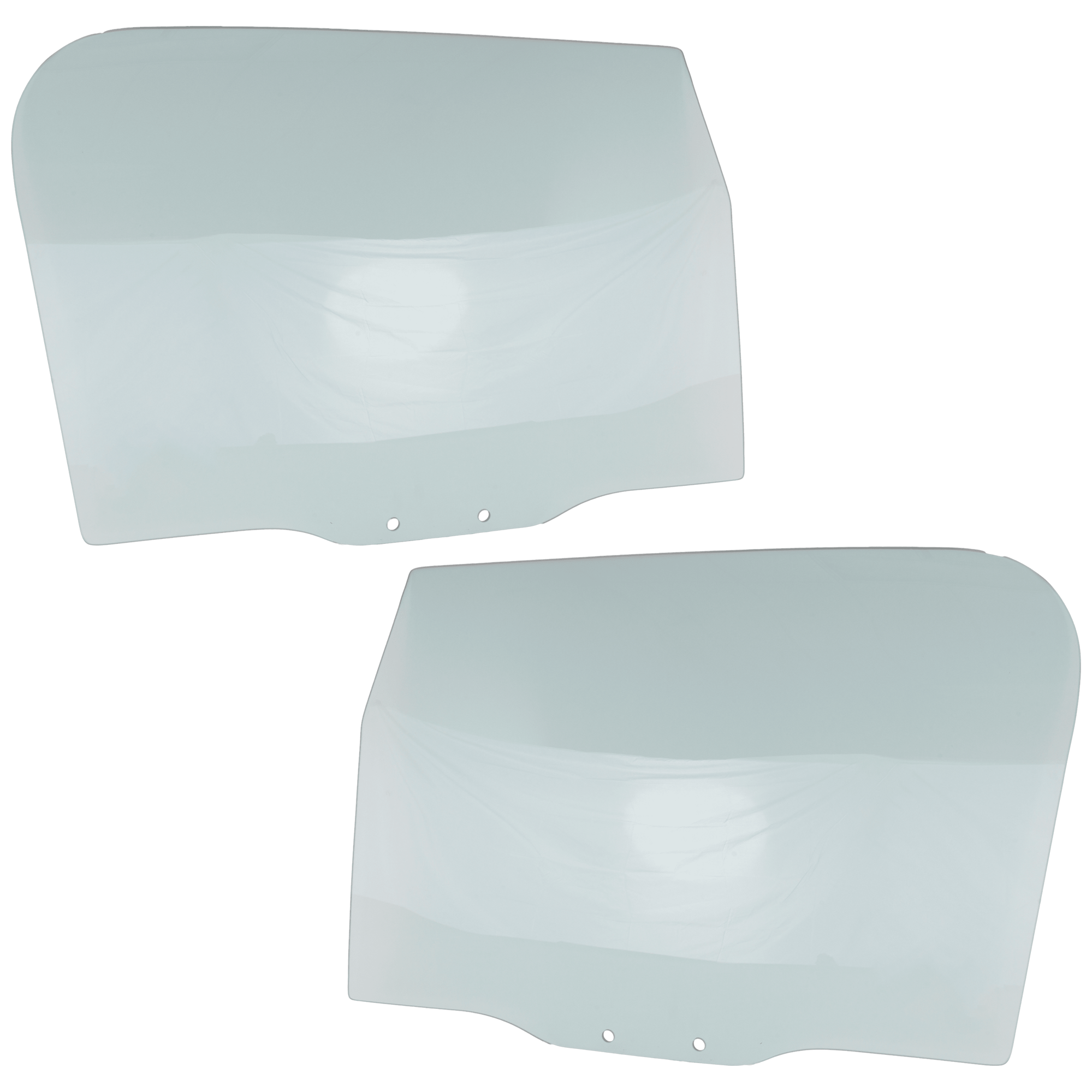 AM JEEP WRANGLER 97-06 FRONT DOOR GLASS RH AND LH Green Tint SKU SET RJ48010009 OEM 55175324-55175325