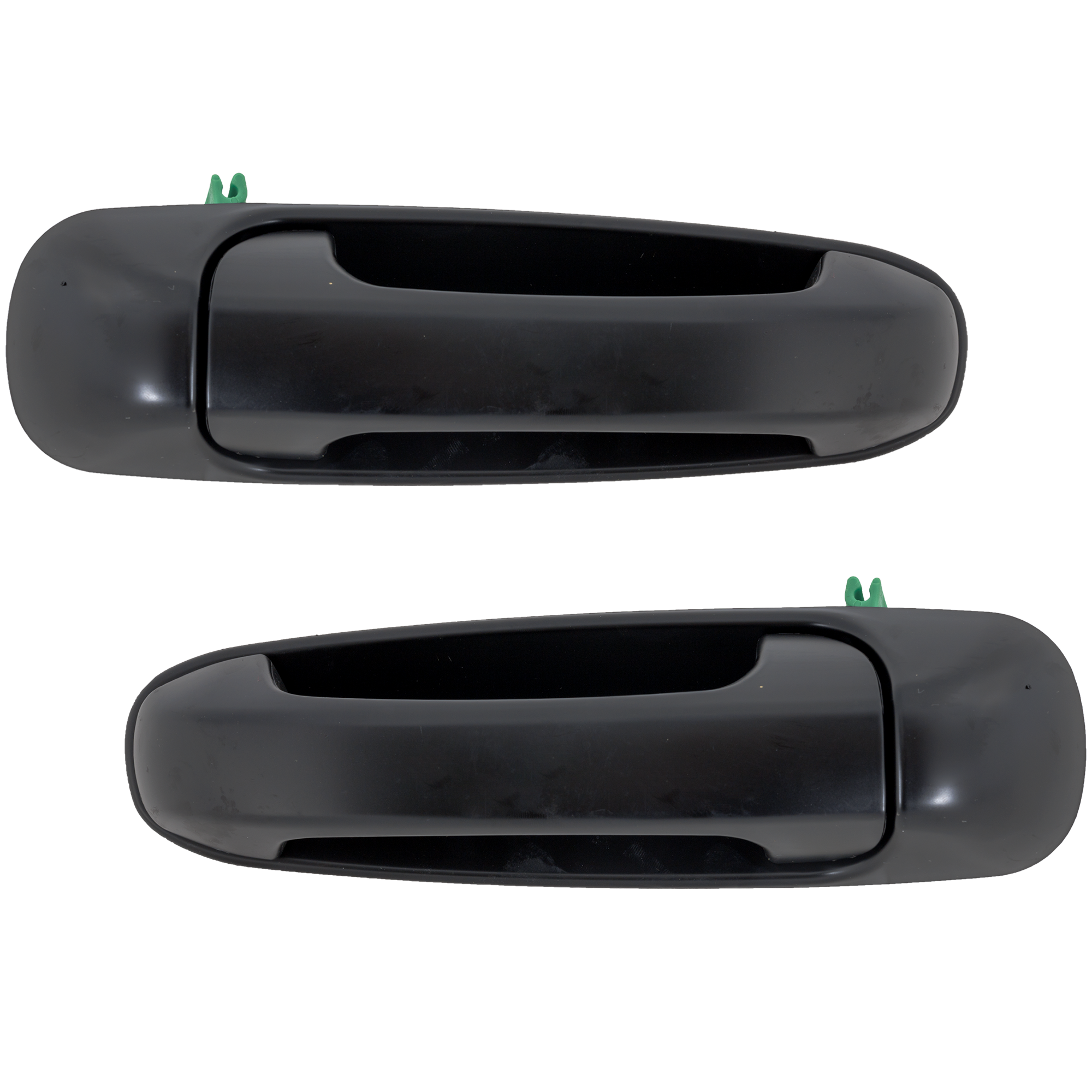AM LIBERTY 03-07 REAR EXTERIOR DOOR HANDLE RH AND LH Textured Black SKU SET RJ49150001 Partslink CH1521107 CH1520107 OEM 55360334AF 55360335AF