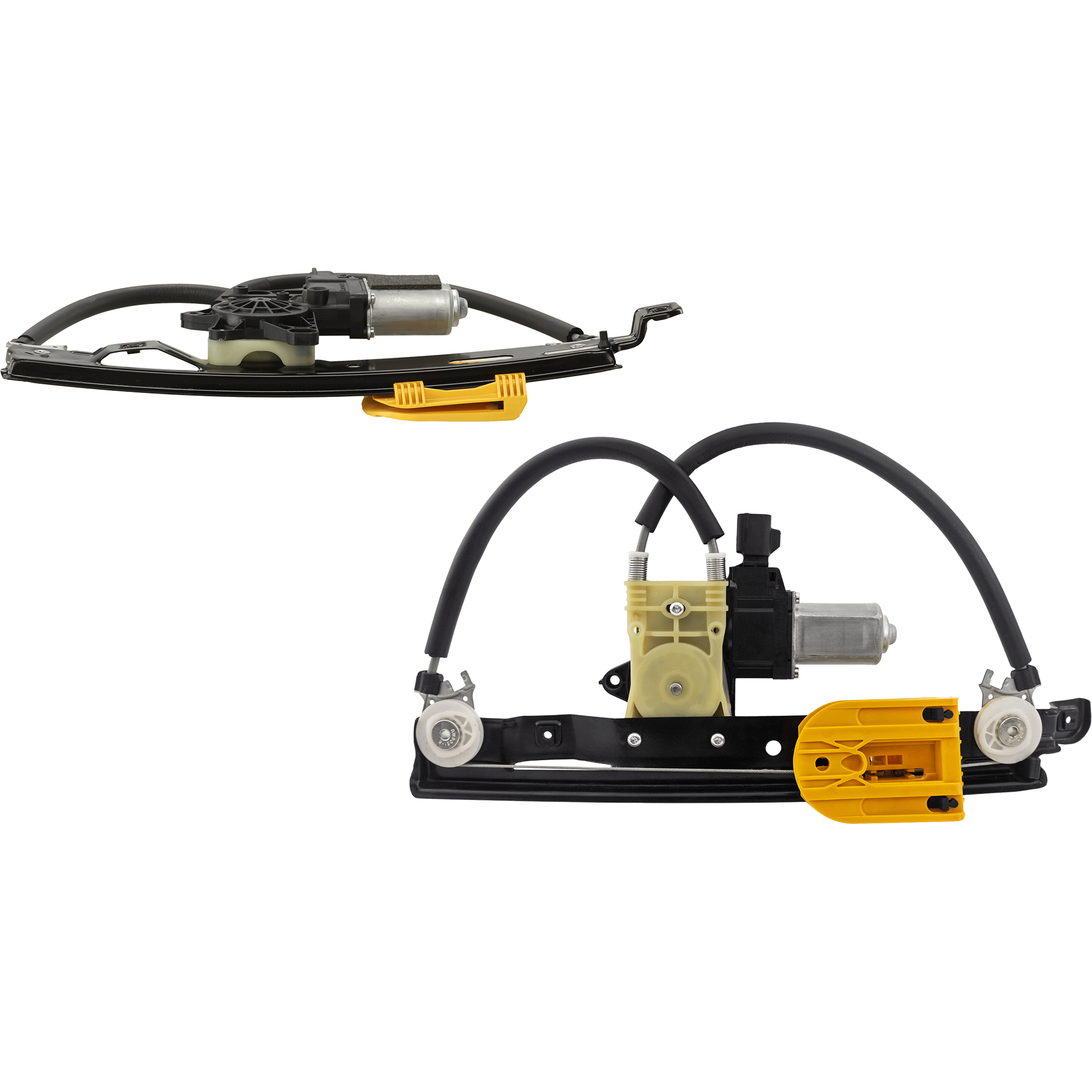 AM XF XFR 09-15 REAR WINDOW REGULATOR RH AND LH Power w Motor 6 Pins SKU SET RJ49170023 OEM C2Z26991 C2Z26992