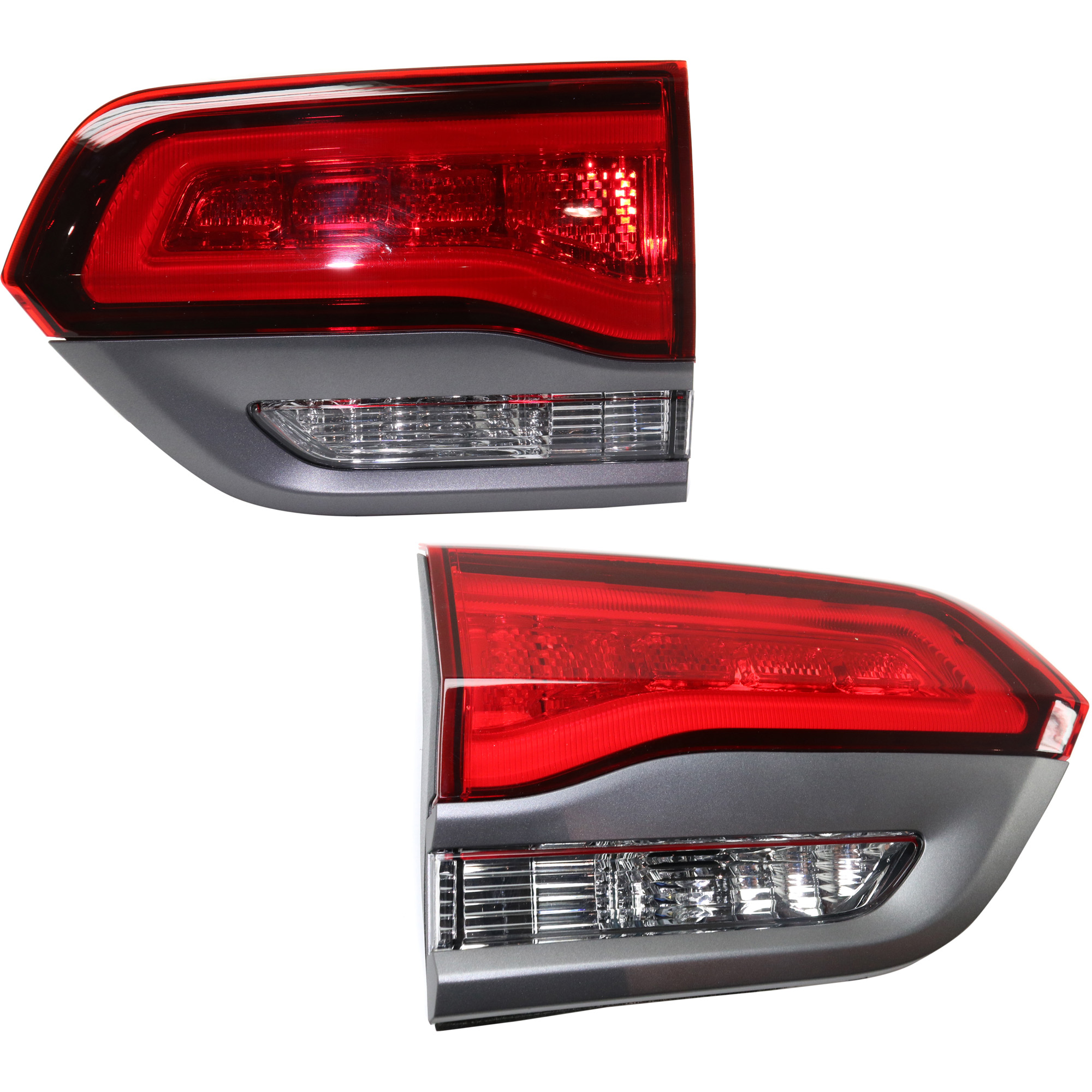 AM GRAND CHEROKEE 17-21 TAIL LAMP RH AND LH Inner Assembly Trailhawk Model SKU SET RJ73010009 Partslink CH2802113 CH2803113 OEM 68316194AF 68316194AD 68316195