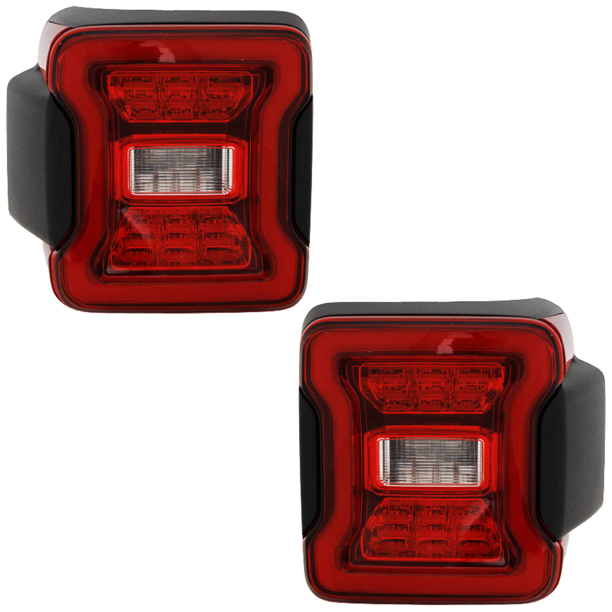 AM WRANGLER JL 18-24 TAIL LAMP RH AND LH Assembly LED Type w Blind Spot Detection Type 1 SKU SET RJ73010019 Partslink CH2801220 CH2800220 OEM 68474044AB 68474044AA 68434894