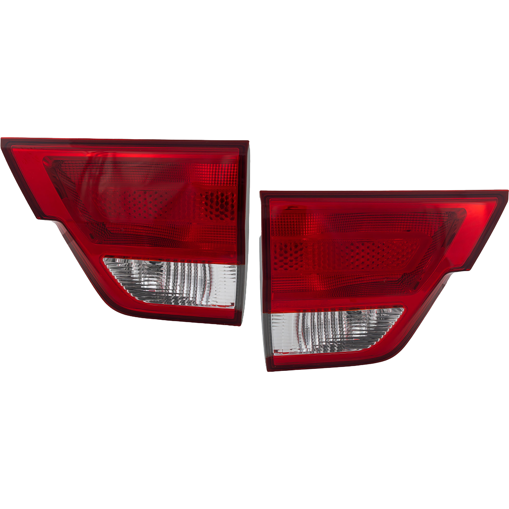AM GRAND CHEROKEE 11-13 TAIL LAMP RH AND LH Inner Assembly Halogen SKU SET RJ73010033 Partslink CH2803101 CH2802101 OEM 57010274AF 57010275AF