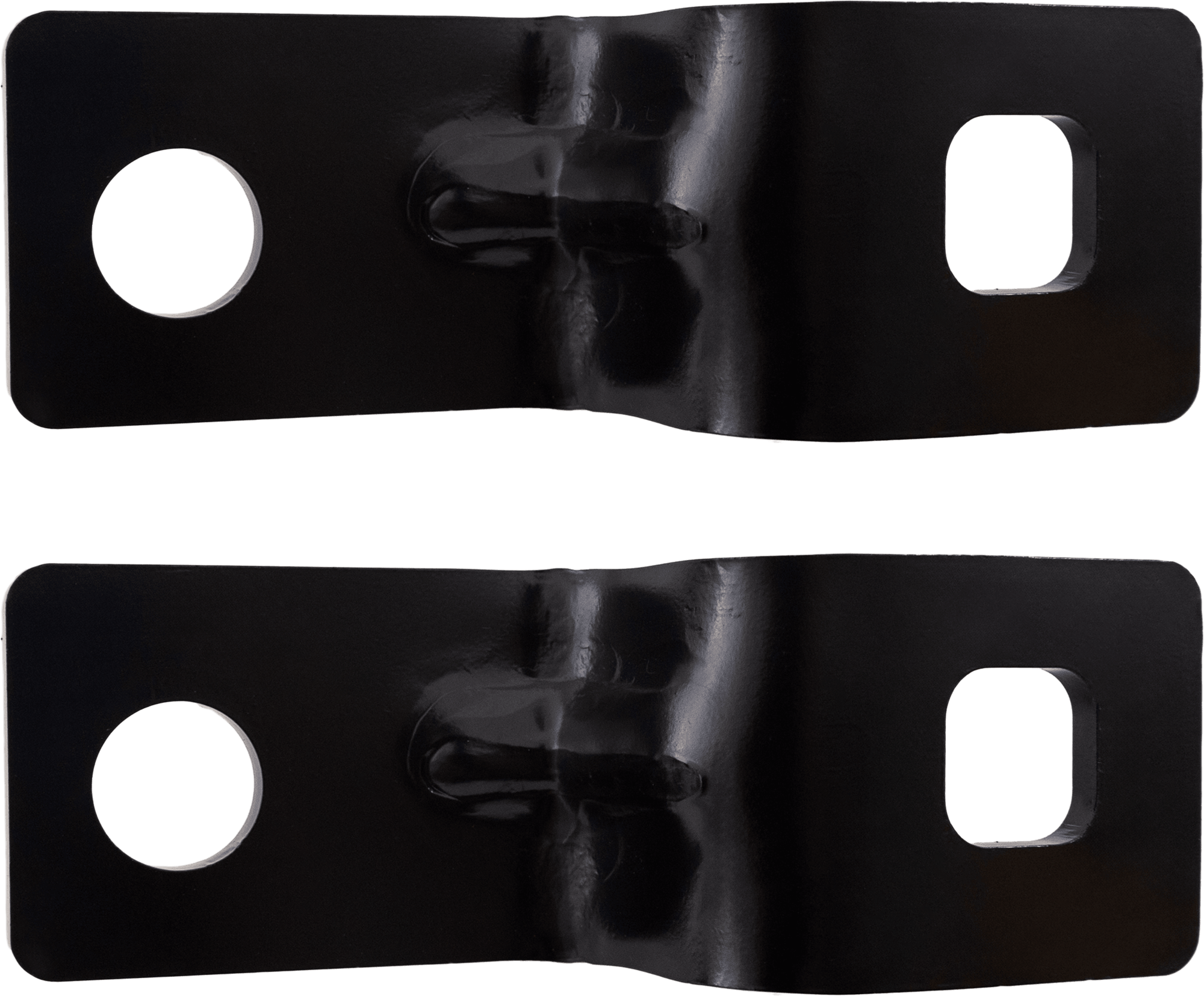 AM WRANGLER JK 07-18 REAR BUMPER BRACKET RH AND LH Inner Standard Duty SKU SET RJ76260013-2 Partslink CH1162106 OEM 55078100AA