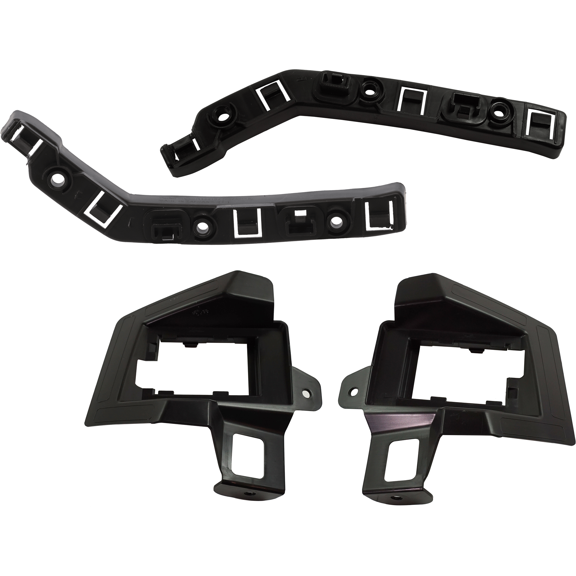 AM RENEGADE 15-23 REAR BUMPER BRACKET RH AND LH Set of 4 SKU SET RJ76270003 C Partslink CH1142107 CH1143107 CH1176100 CH1177100 OEM 68255507AA 68255508AA 68255517