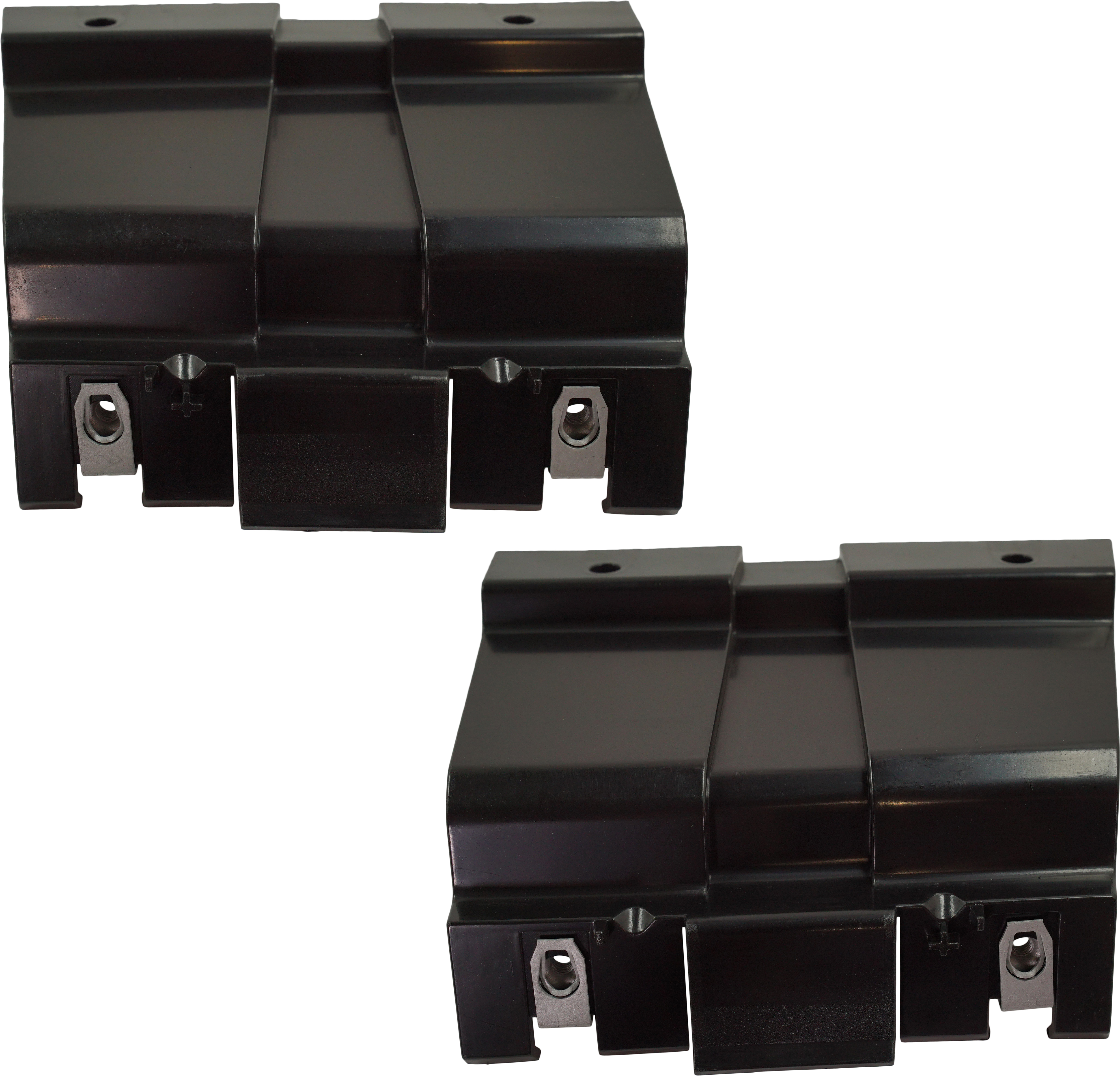 AM COMPASS PATRIOT 11-17 REAR BUMPER BRACKET RH AND LH SKU SET RJ76270009 Partslink CH1143112 CH1142112 OEM 68082968AB 68082969AB