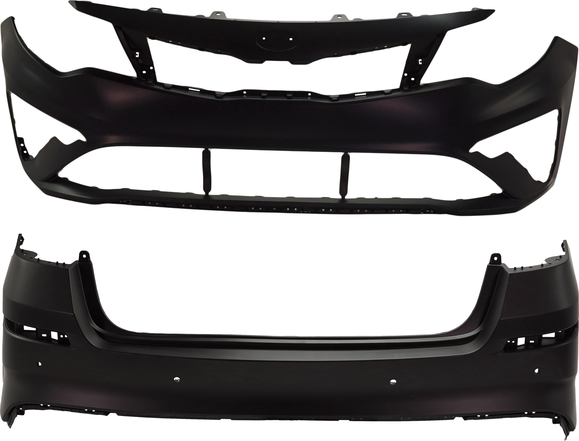 AM OPTIMA 19-20 FRONT AND REAR BUMPER COVER Primed w o mounting bracket s Exc. Hybrid Models SKU SET RK01030019