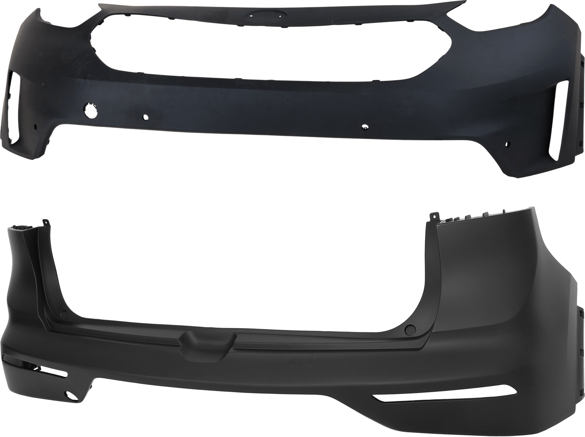 AM Bumper Cover SKU SET RK01030025PQ B Partslink KI1000193C KI1114105C OEM 86511G5010-86611G5000