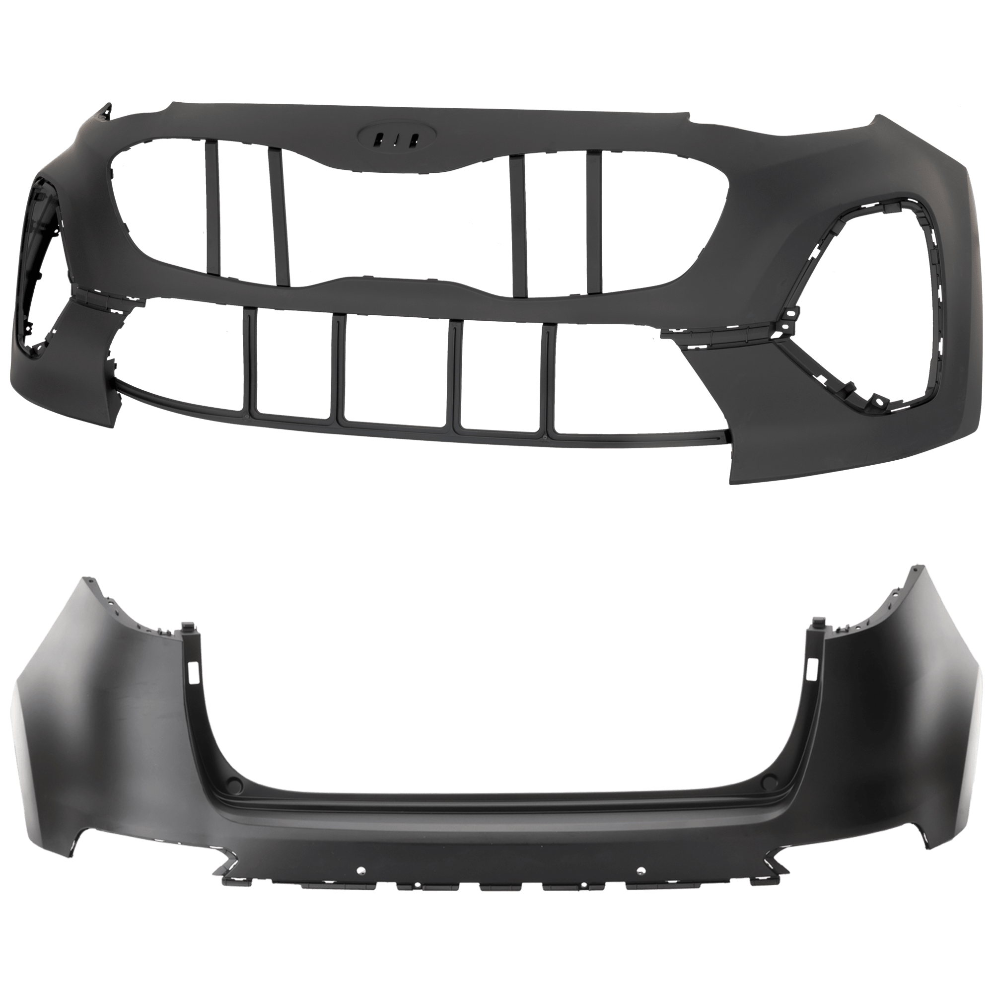 AM Bumper Cover SKU SET RK01030033PQ A Partslink KI1000206C KI1114114C OEM 86511D9500-86640D9500