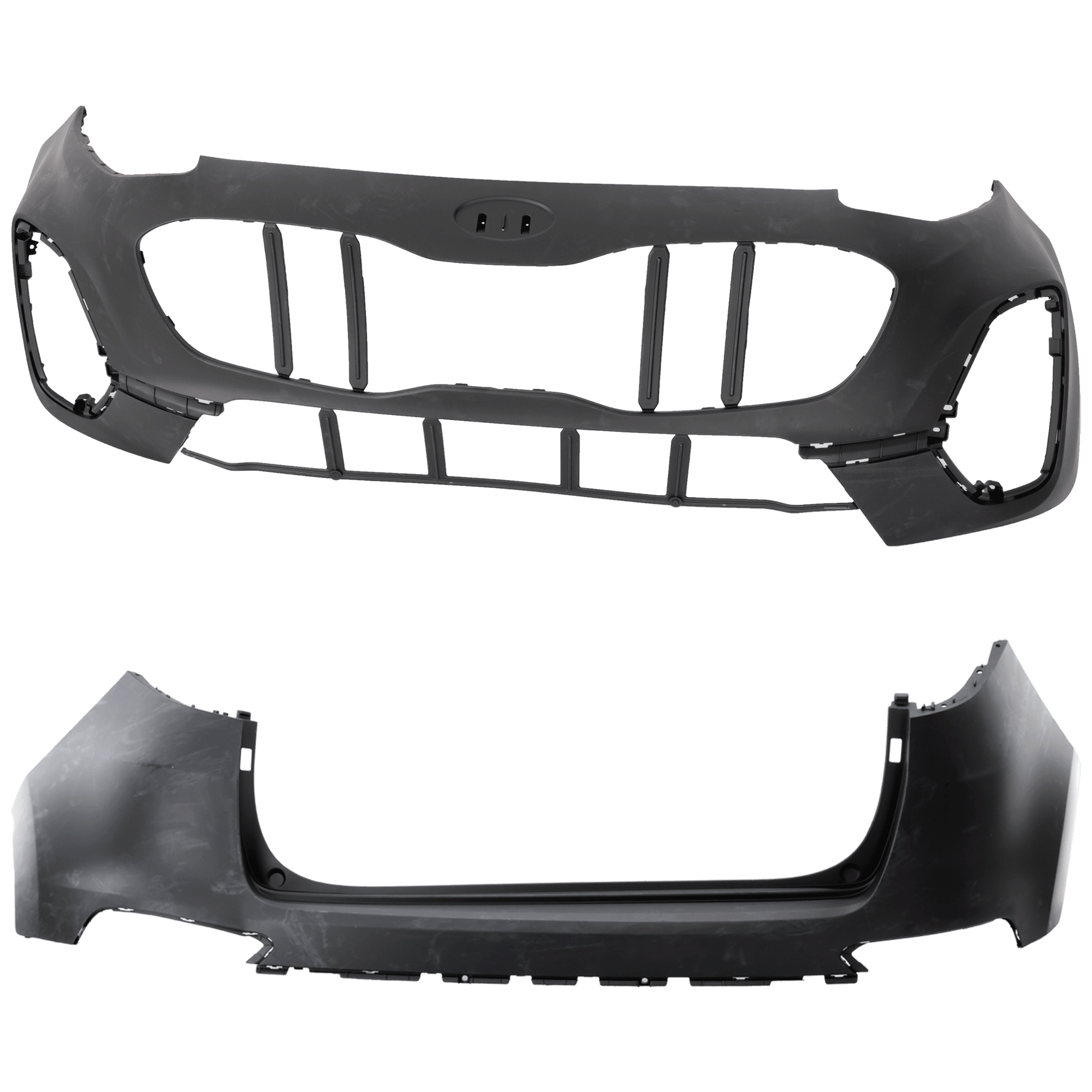 AM Bumper Cover SKU SET RK01030055PQ B Partslink KI1000208C KI1114113C OEM 86511D9LA0-86611D9500