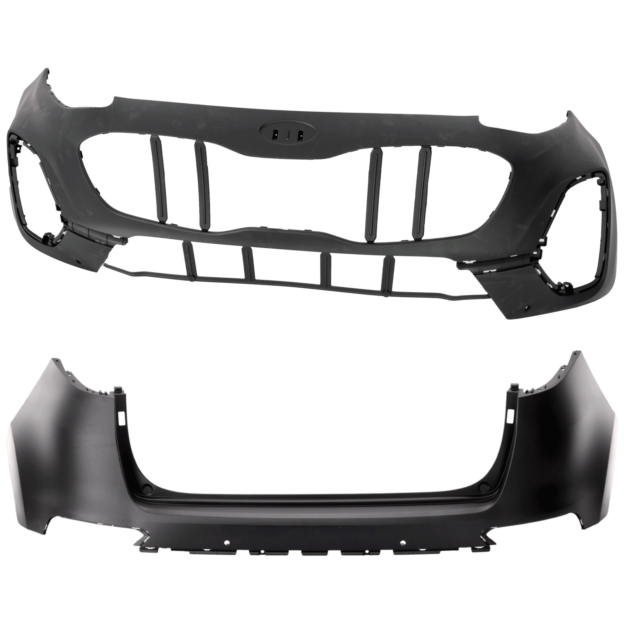 AM Bumper Cover SKU SET RK01030056PQ A Partslink KI1000209C KI1114114C OEM 86510D9LB0-86640D9500