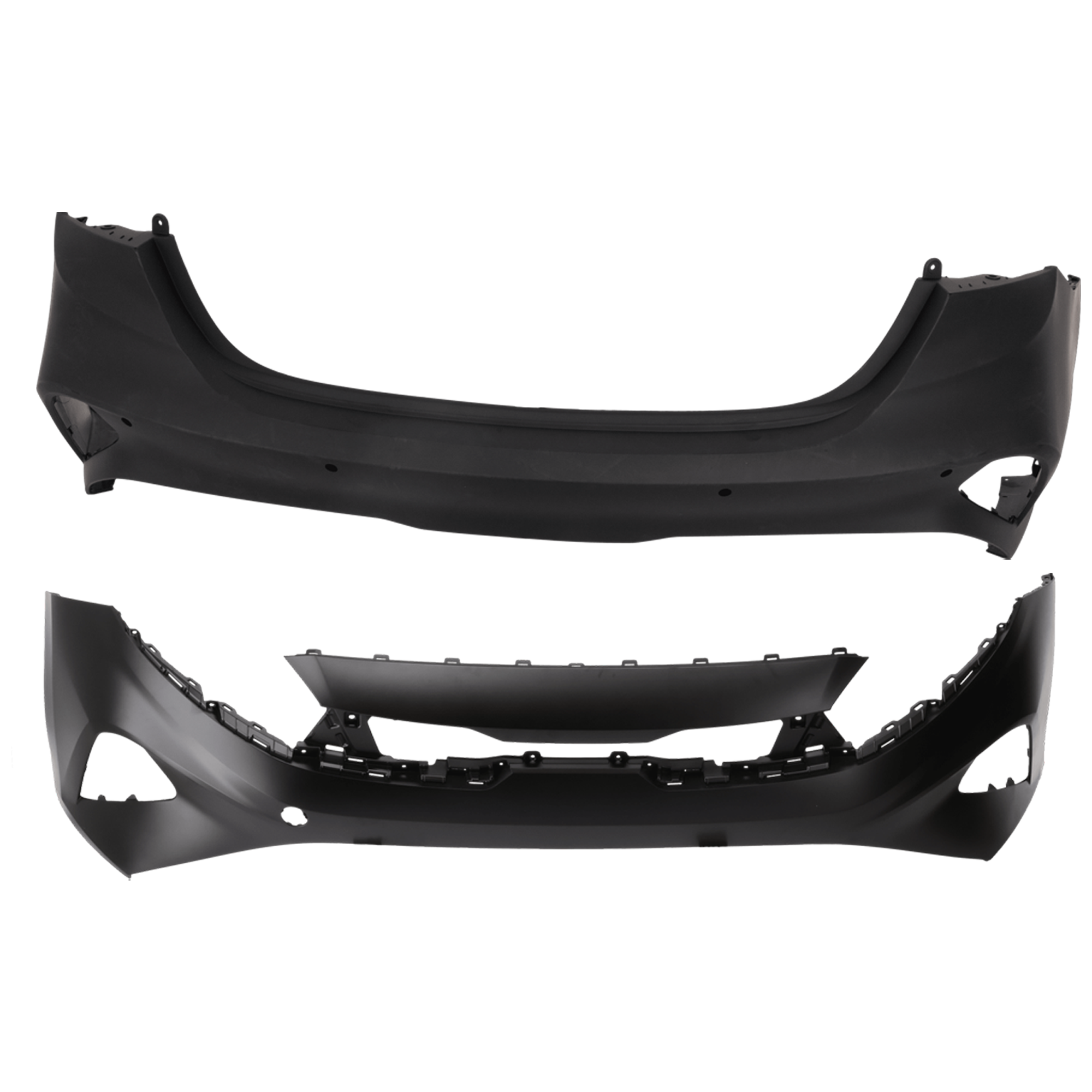 AM Bumper Cover SKU SET RK01030071PQ A Partslink KI1000220C KI1100241C OEM 86511M7600-86610M7EA0