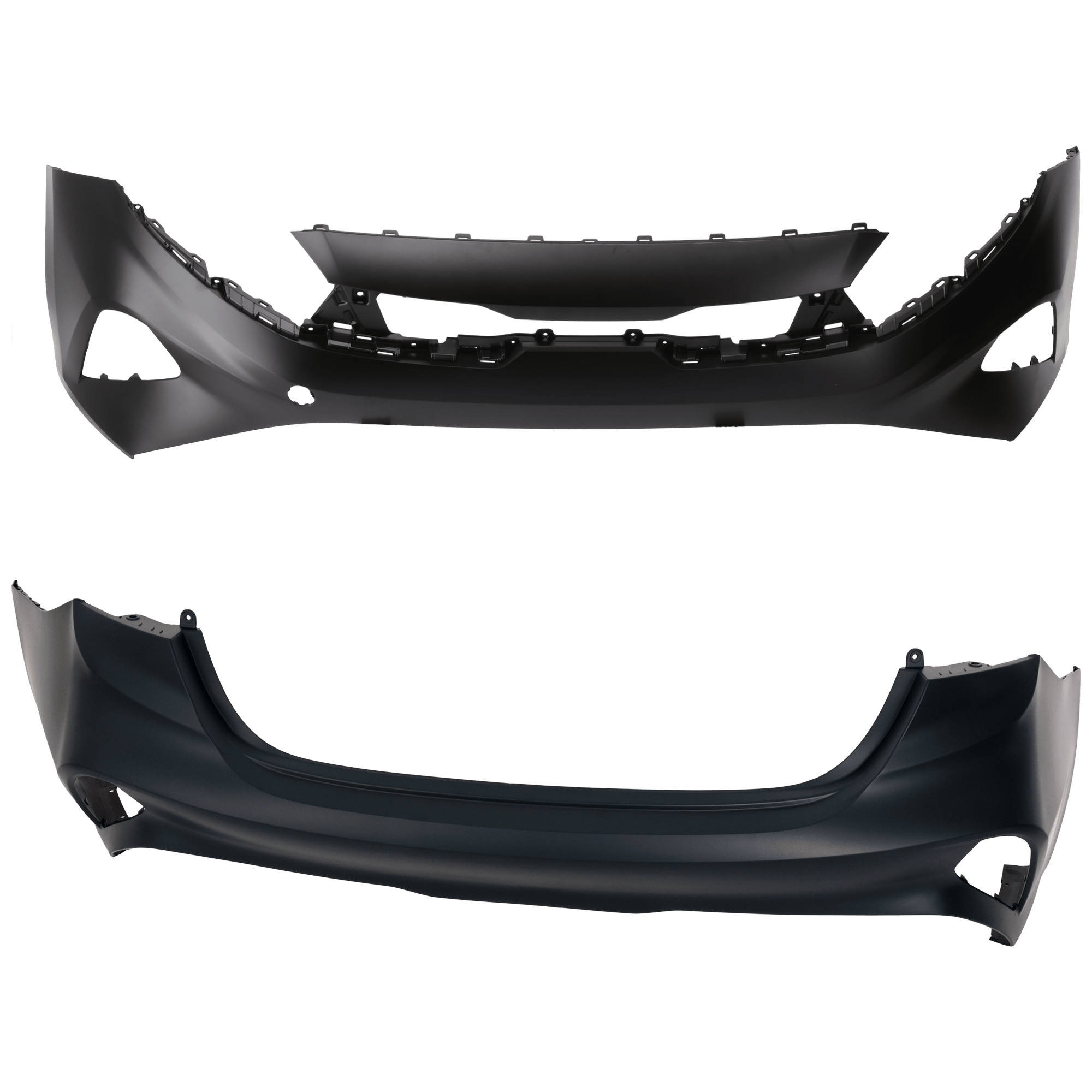 AM Bumper Cover SKU SET RK01030071PQ B Partslink KI1000220C KI1100240C OEM 86511M7600-86611M7EB0