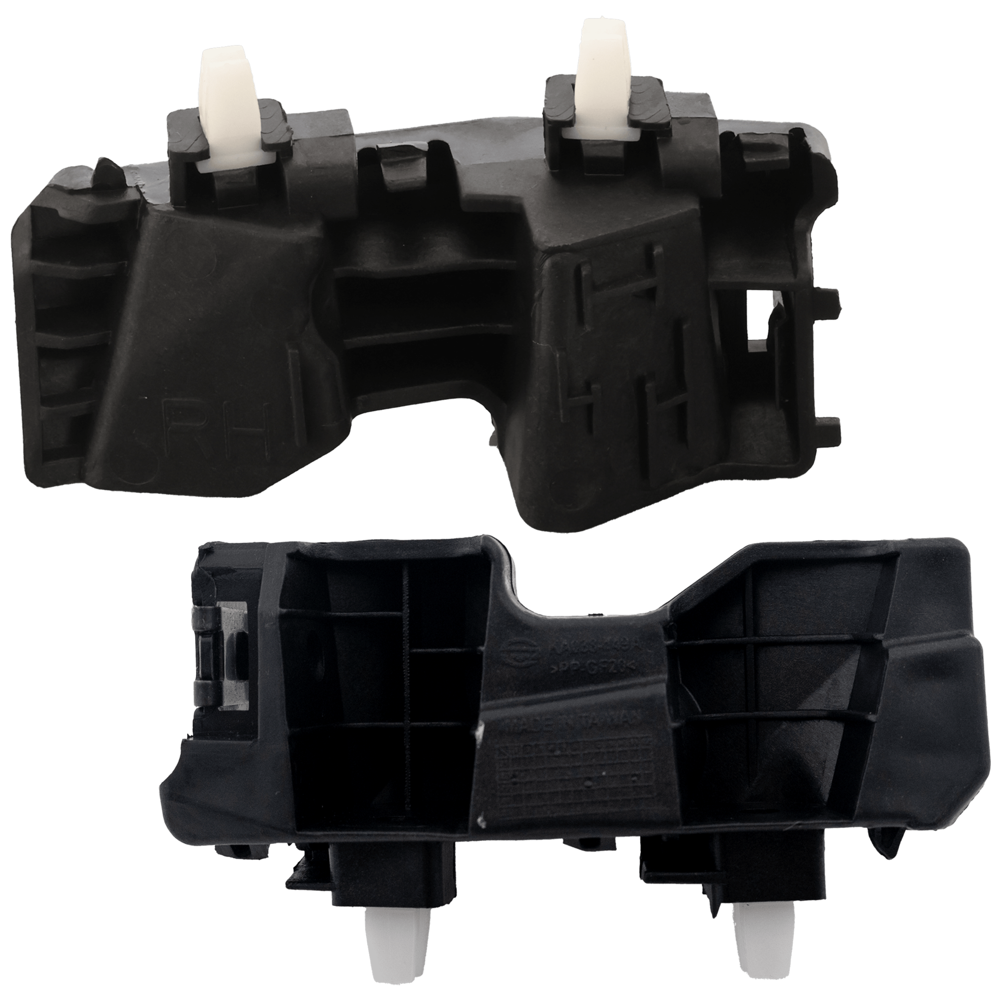 AM K5-21-24 FRONT BUMPER BRACKET RH AND LH SKU SET RK01310021 Partslink KI1043137 KI1042137 OEM 86552L3000-86551L3000