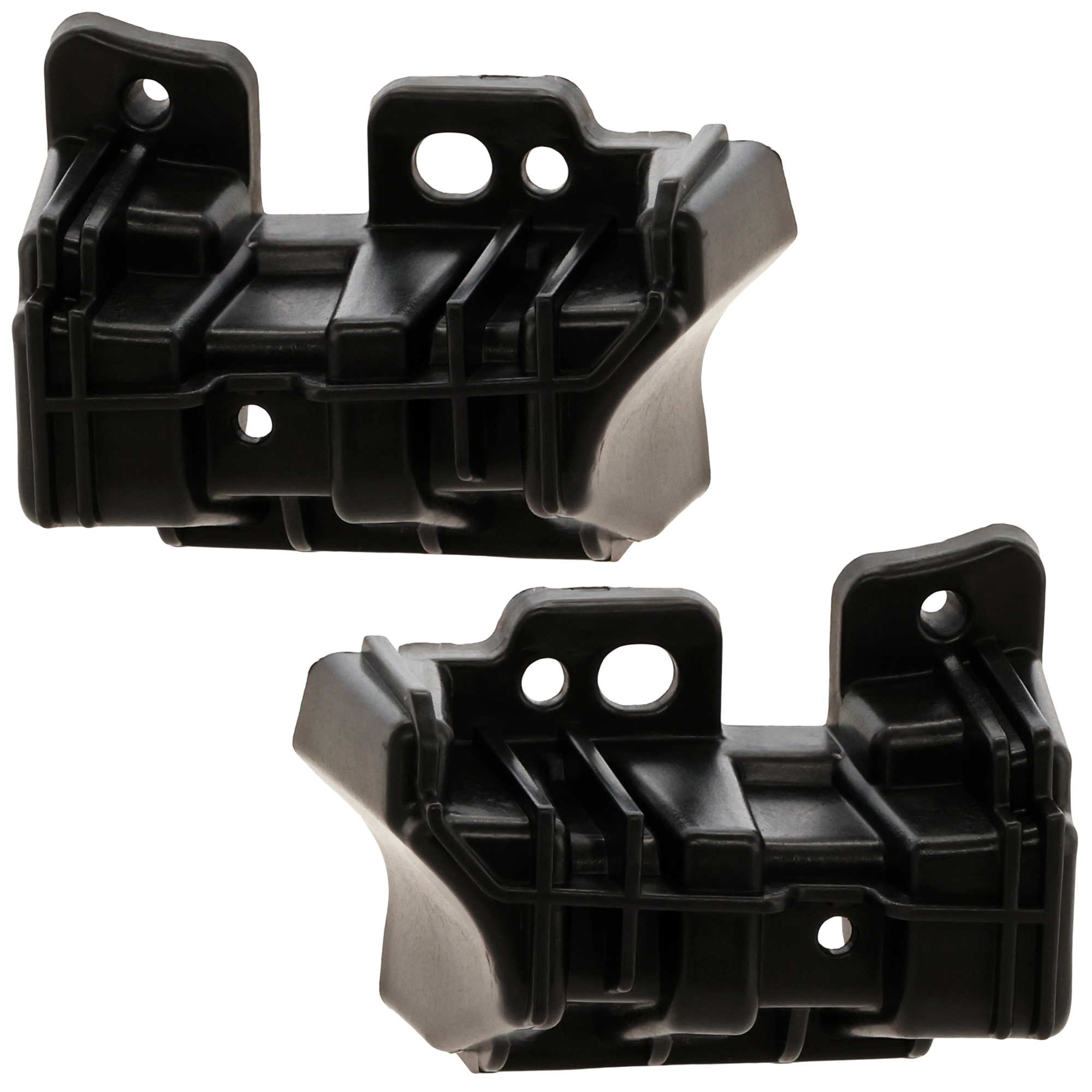 AM FORTE 22-24 FRONT BUMPER BRACKET RH AND LH Black SKU SET RK01310027 Partslink KI1042142 KI1043142 OEM 865B1M7500-865B2M7500
