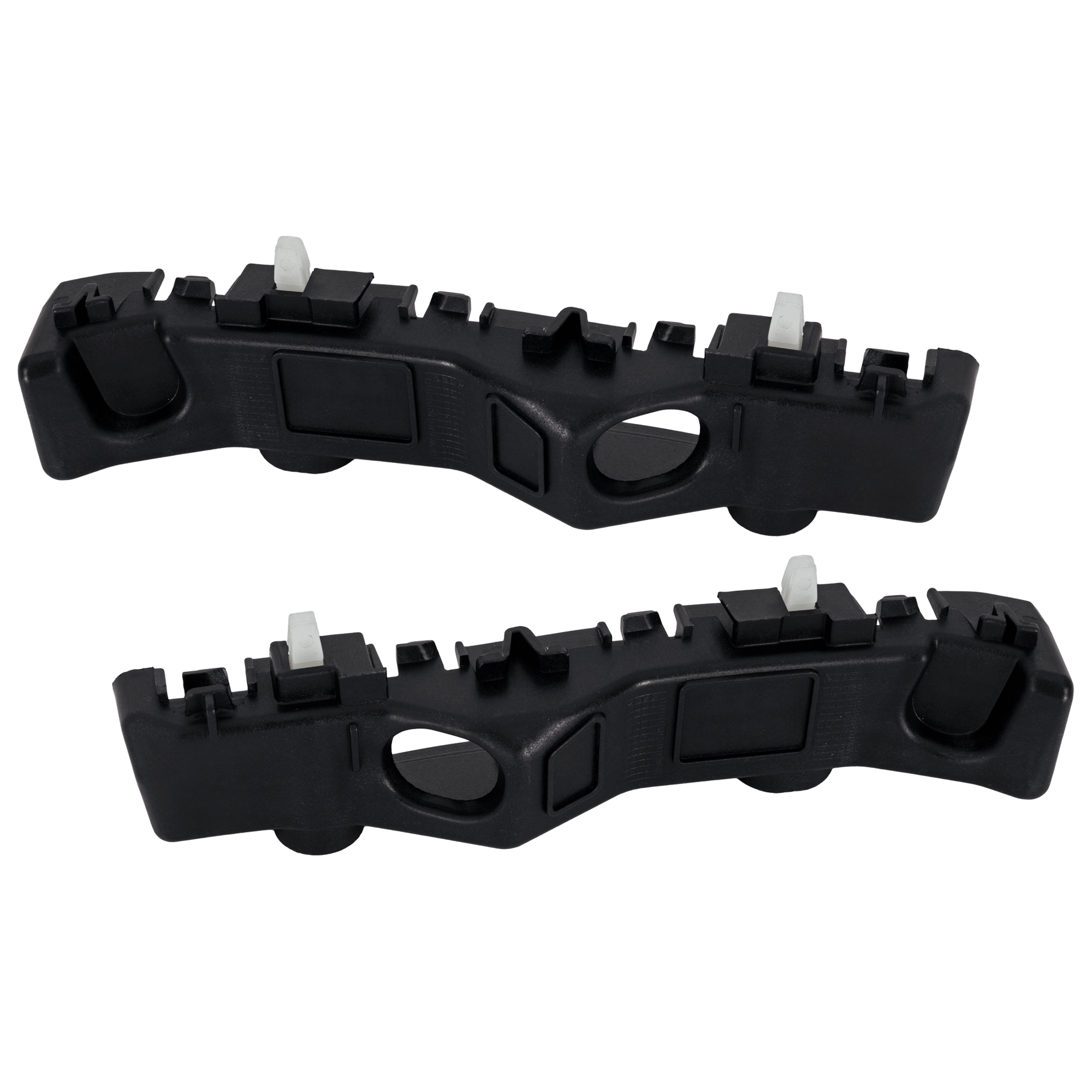 AM FORTE 19-21 FRONT BUMPER BRACKET RH AND LH Cover Bracket Assembly SKU SET RK01310045 Partslink KI1042136 KI1043136 OEM 86551M7000-86552M7000