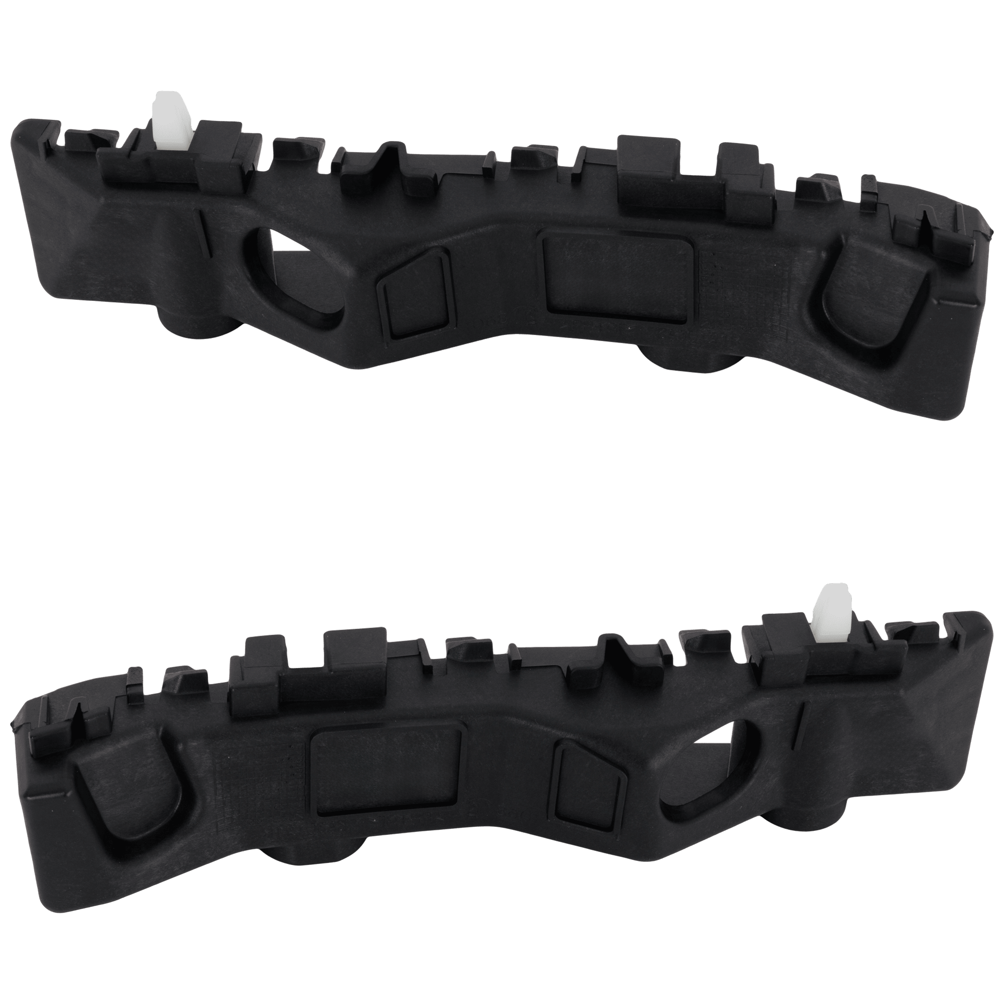 AM FORTE 22-24 FRONT BUMPER BRACKET RH AND LH Cover Bracket Assembly Plastic SKU SET RK01310049 Partslink KI1042140 KI1043140 OEM 86551M7500-86552M7500