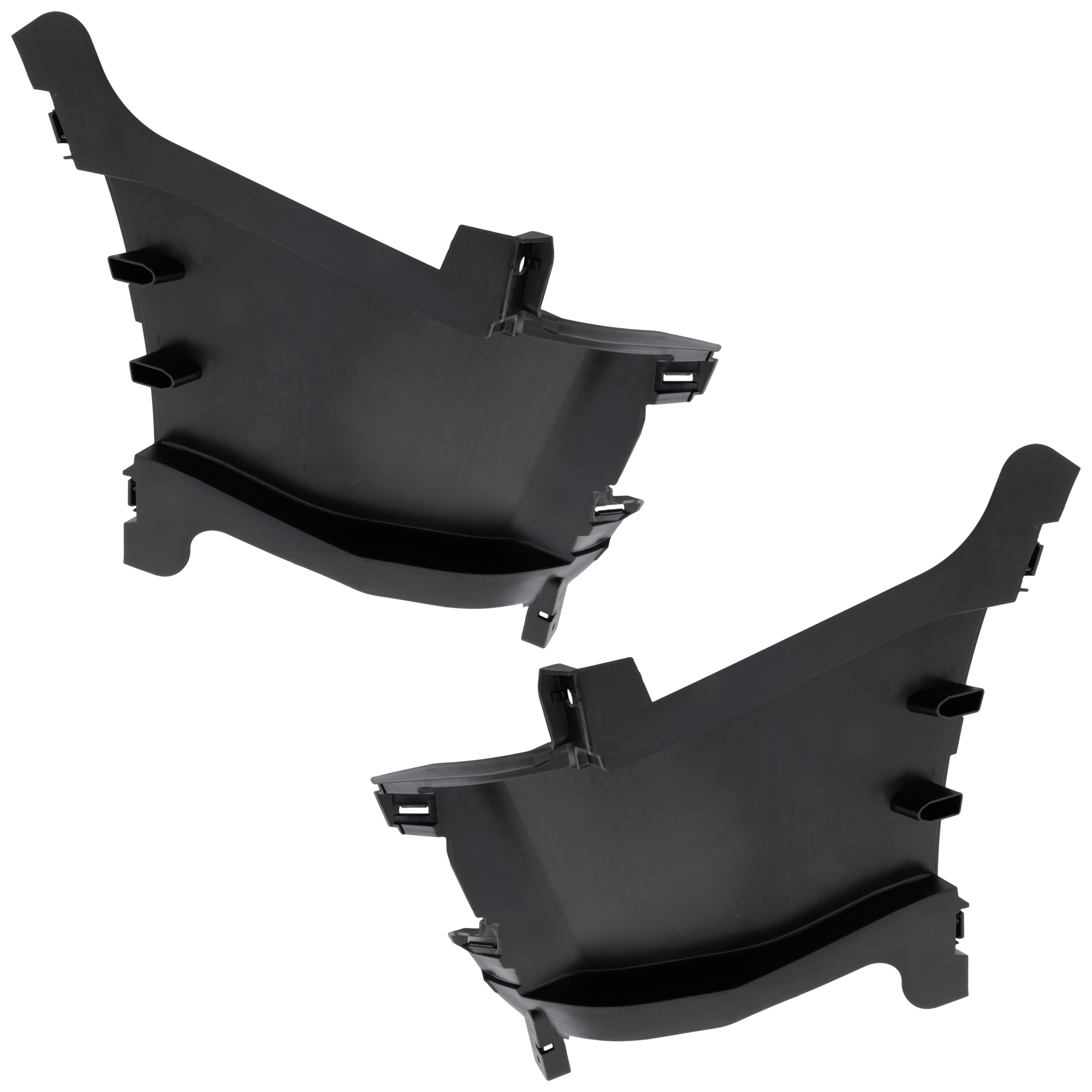 AM FORTE 19-23 FRONT BUMPER GRILLE RH AND LH Air Duct Black SKU SET RK01530063 Partslink KI1038176 KI1039176 OEM 86541M7000-86542M7000