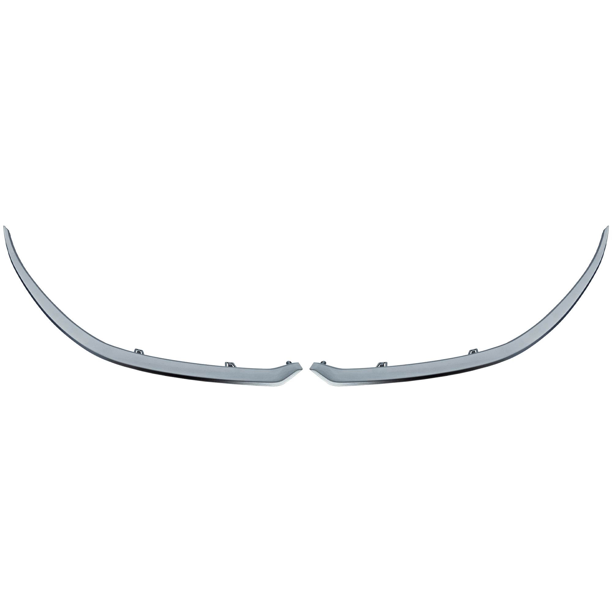 AM FORTE 22-24 FRONT BUMPER MOLDING RH AND LH Cover Garnish Painted Gray FE LX LXS Models Sedan SKU SET RK01590017 Partslink KI1046110 KI1047110 OEM 863A7M7500-863A8M7500