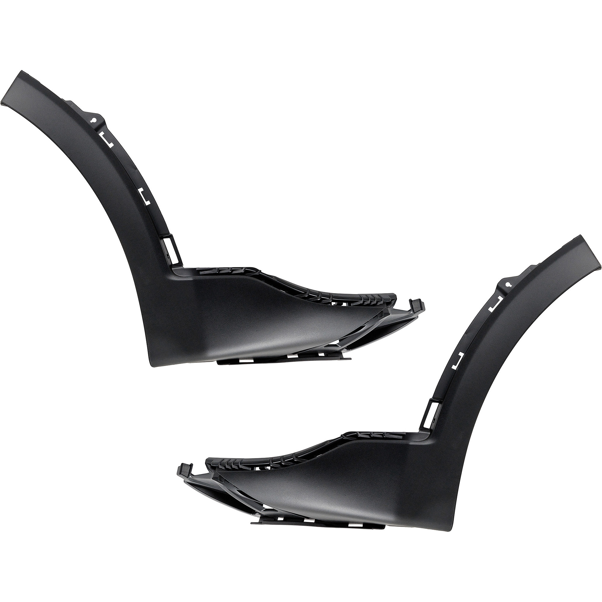 AM SORENTO 19-20 FRONT BUMPER MOLDING RH AND LH Textured Black EX EX Premium EX Sport L LX S Models SKU SET RK01610005 Partslink KI1291107 KI1290107 OEM 86586C6500-86585C6500