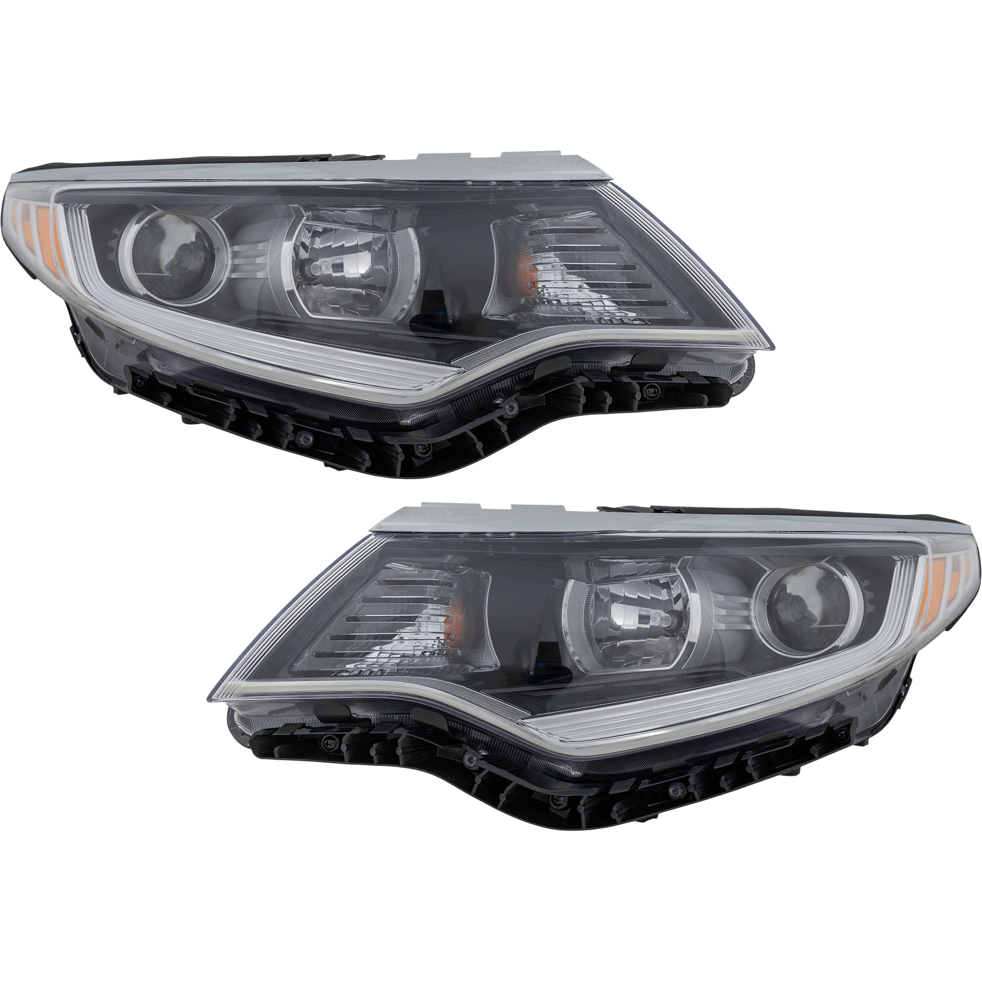 AM OPTIMA 16-18 HEAD LAMP RH AND LH Assembly Halogen Exc. Hybrid Model w o Daytime Running Light USA Built Vehicle SKU SET RK10010007 Partslink KI2502196 KI2503196 OEM 92101D5000-92102D5000
